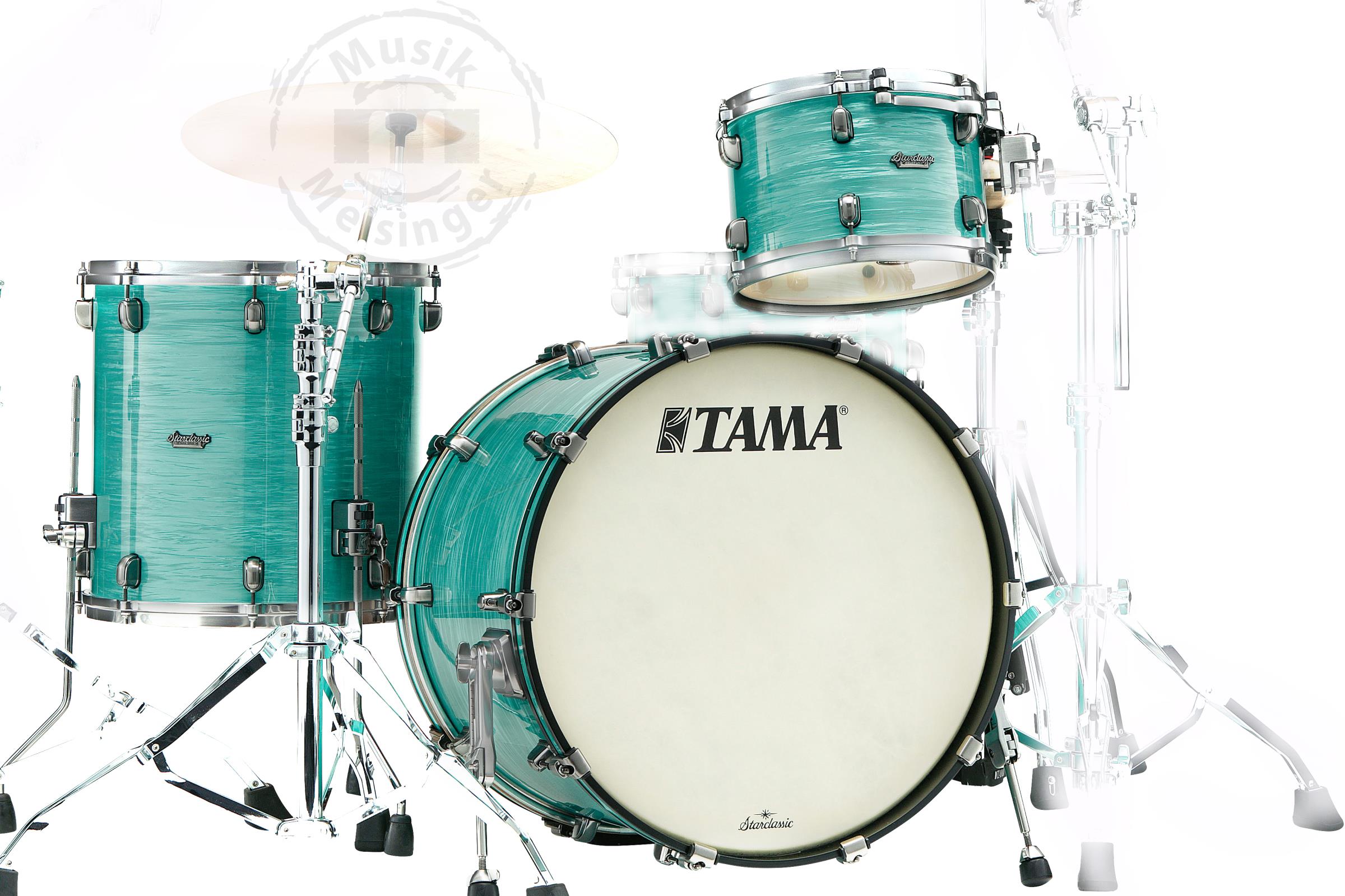 Tama Starclassic Maple 22/12/16 Surf Green Silk