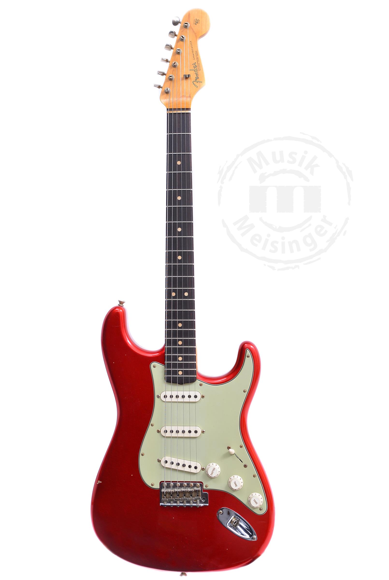 FENDER Custom Shop 1963 Strat Journey Man Candy Apple Red FENDER Custom Shop 1963 Strat Journey Man Candy Apple Red