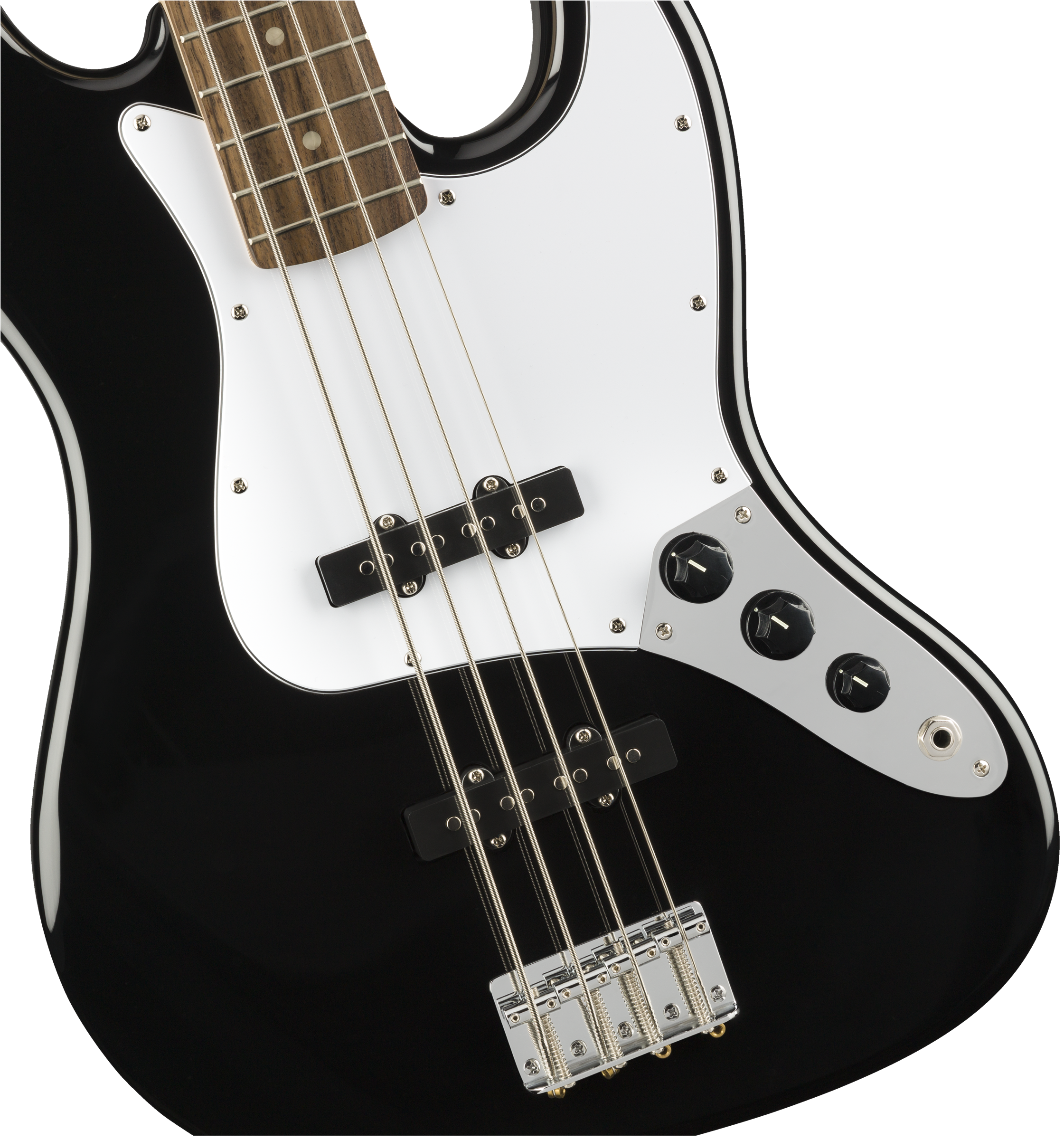Squier Affinity Jazz Bass LRL Black Squier Affinity Jazz Bass LRL Black