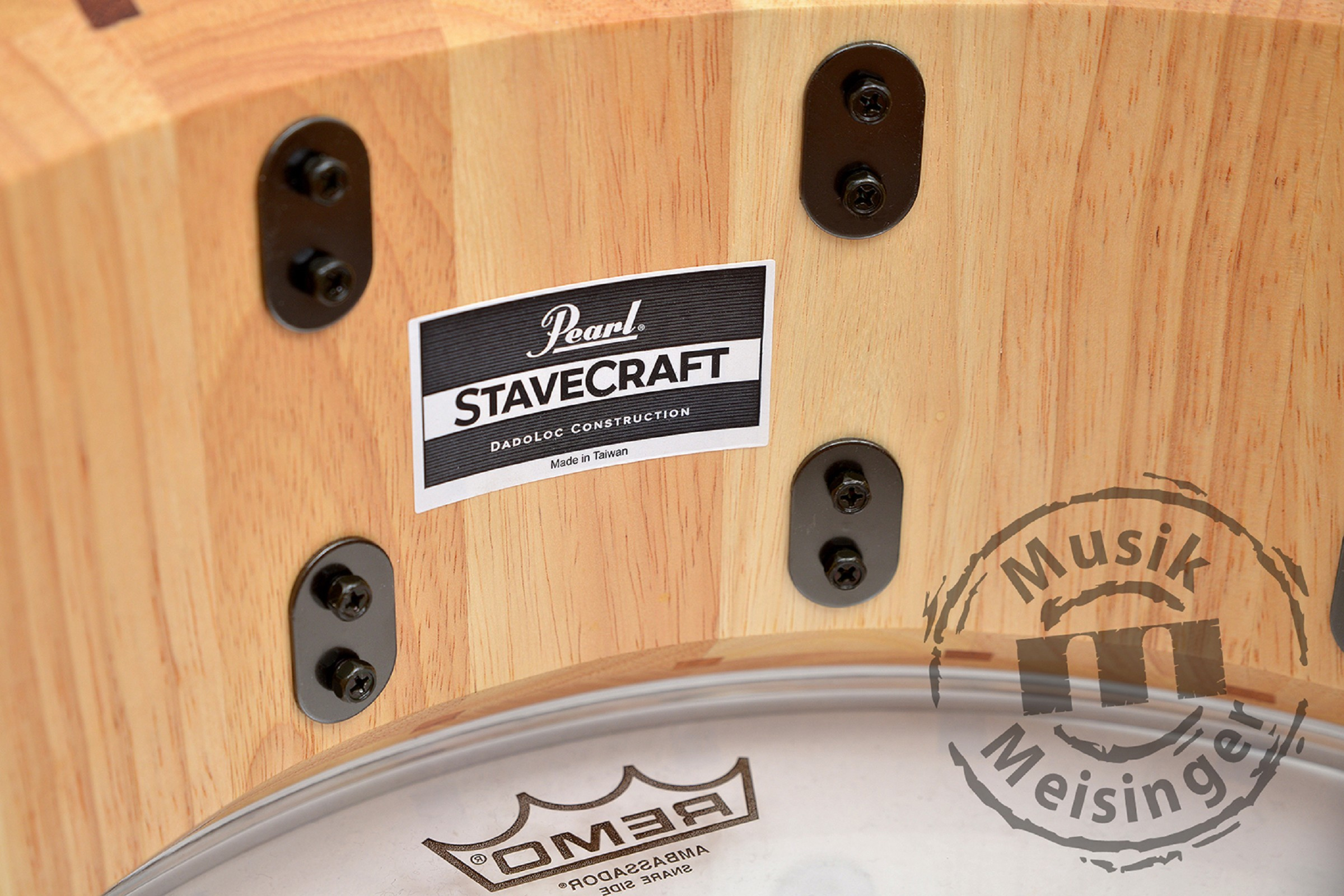 Pearl SCD1450TO/186 StaveCraft 14x5 Snare Thai Oak Pearl SCD1450TO/186 StaveCraft 14x5 Snare Thai Oak