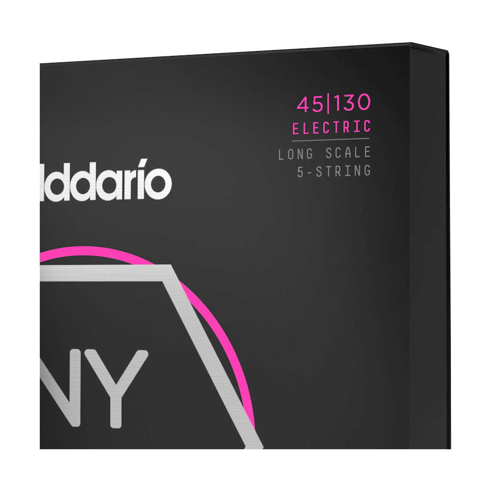 DAddario NYXL45130 5-String-Bass 045-130 Regular Light Long Scale