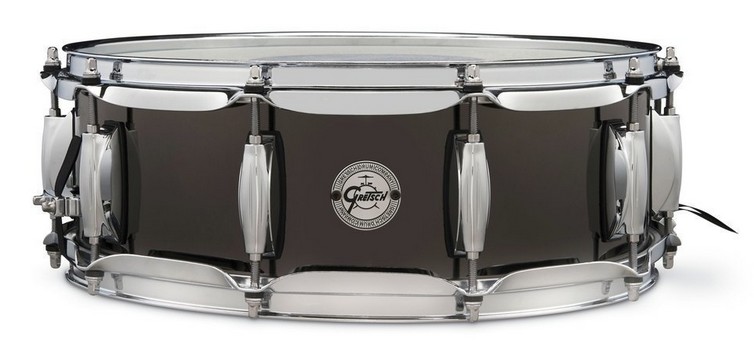 Gretsch 14x5 Black Nickel over Steel Snare