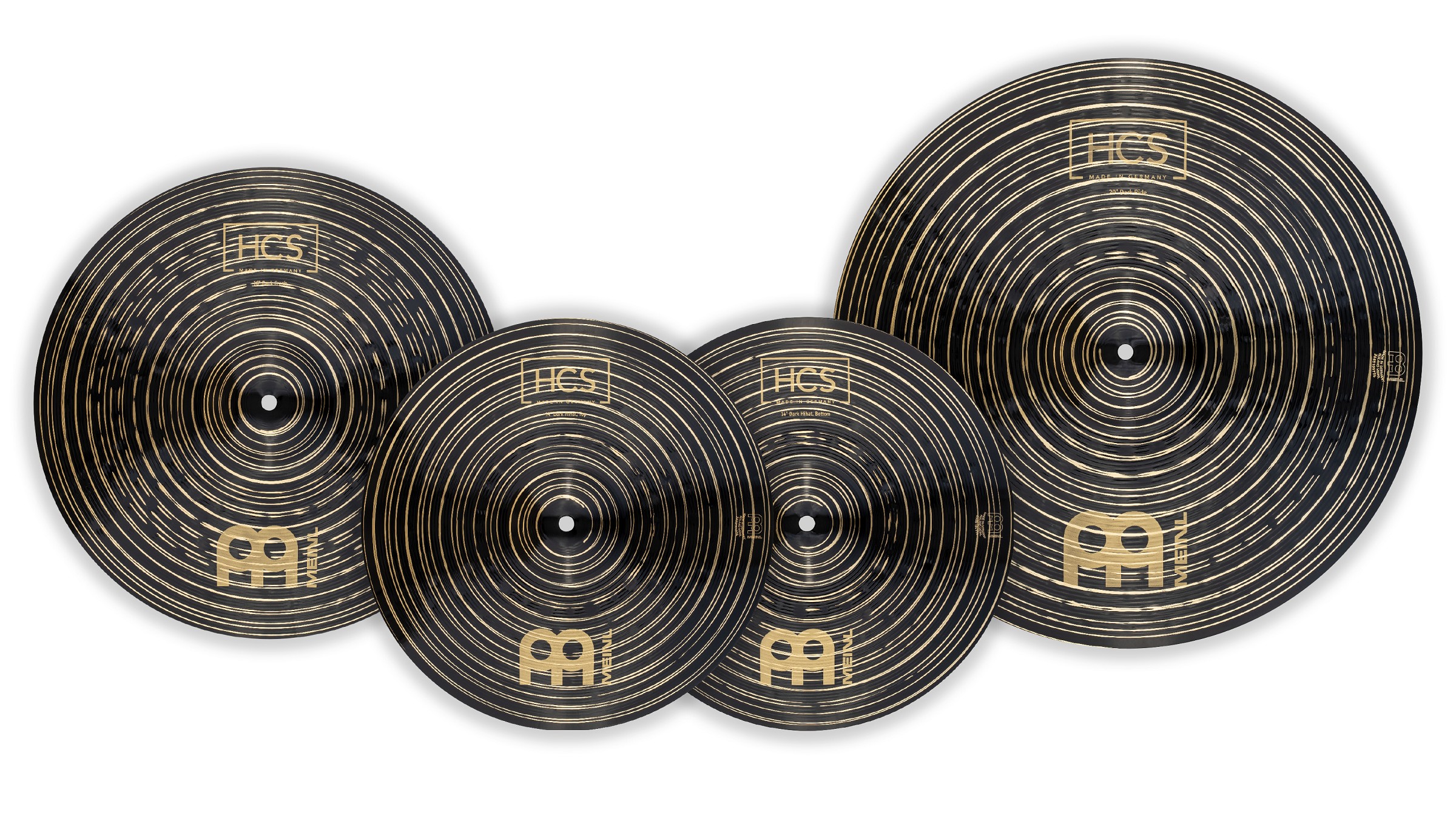 Meinl HCS Dark 14H/16C/20R Beckenset
