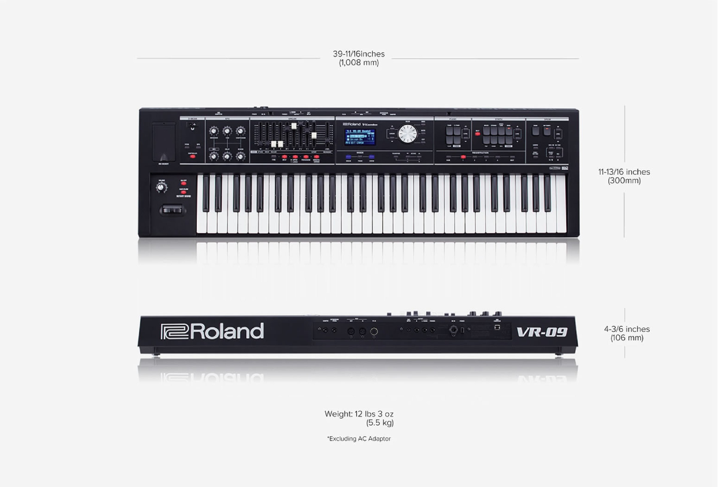 Roland VR-09 B V-Combo 61 Tasten