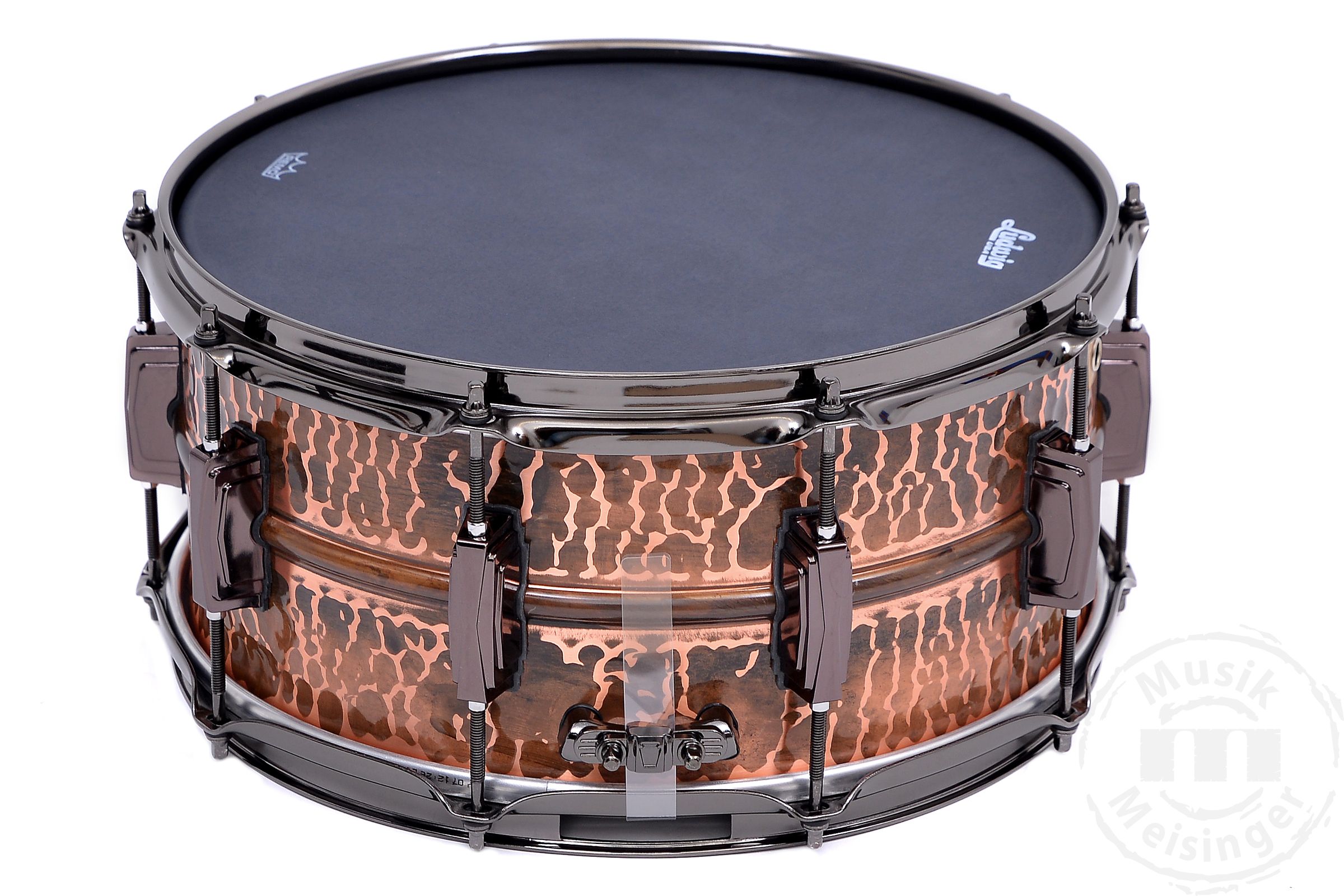 Ludwig Copperphonic Raw 14x6.5 Snare Drum