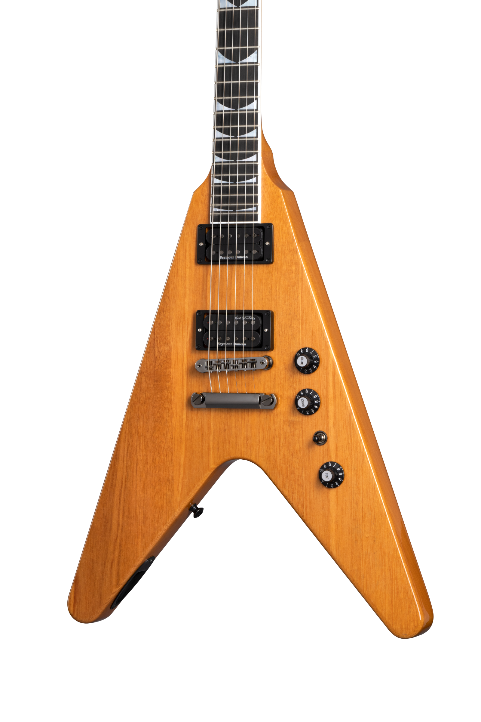 GIBSON Dave Mustaine Flying V EXP Antique Natural