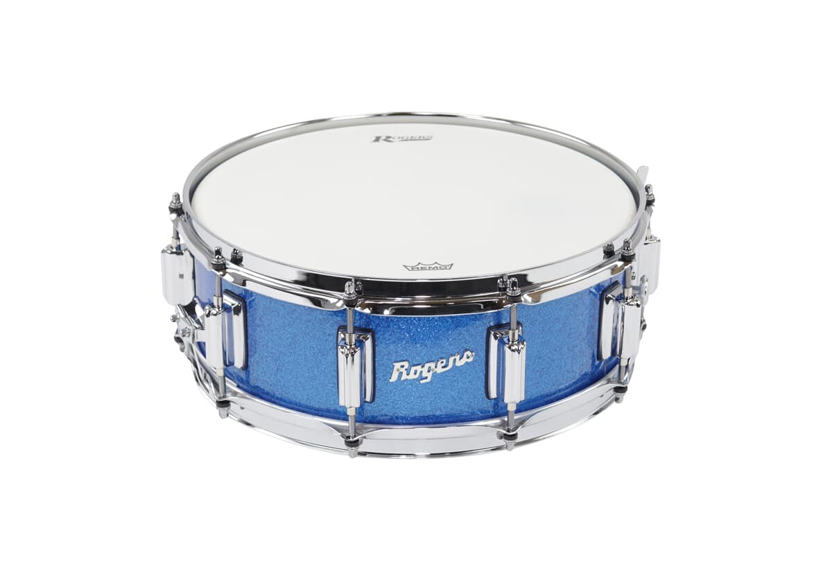 Rogers 14x5 Super Ten Blue Sparkle