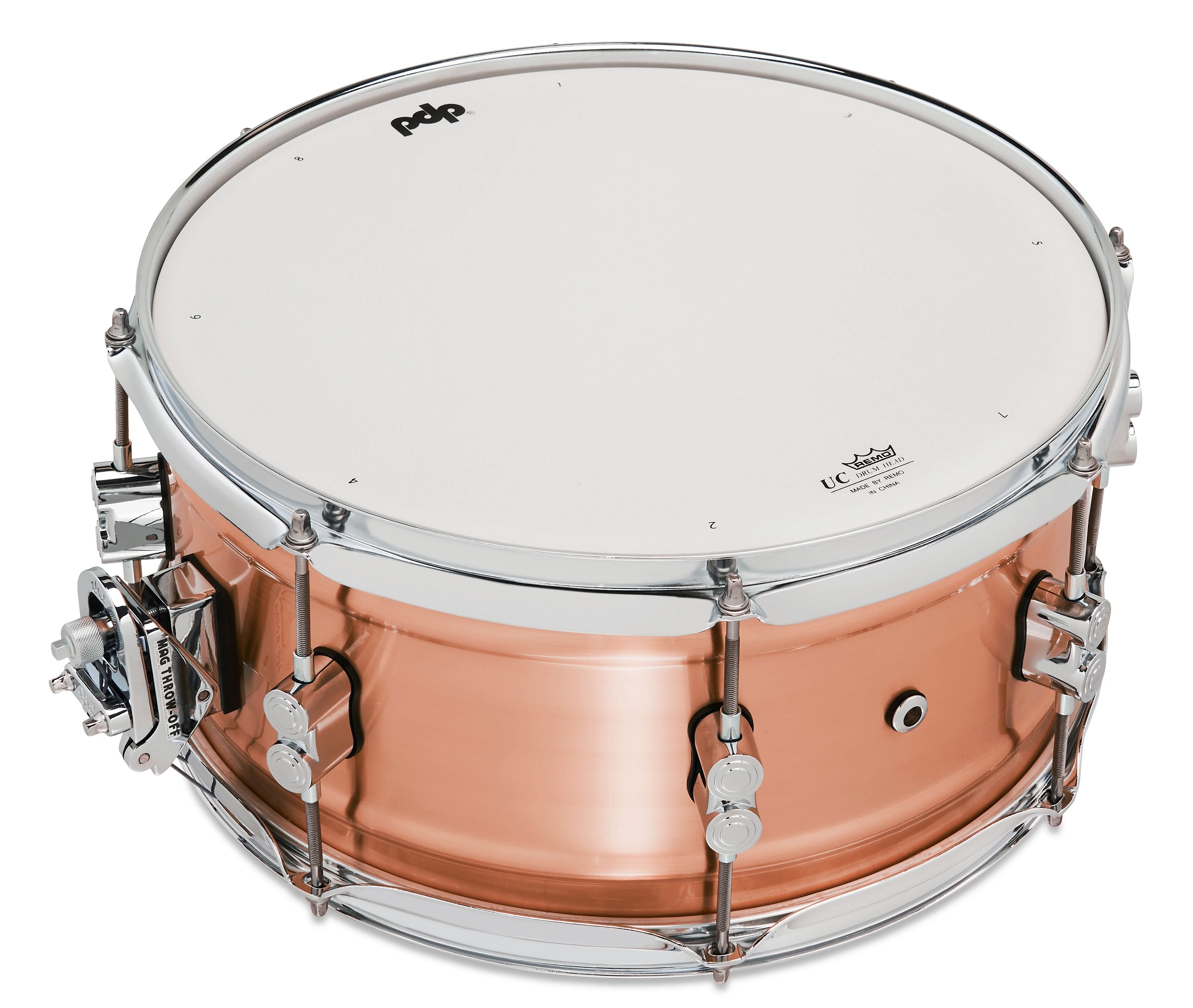 PDP Concept Brushed Copper Snare 14"x6,5"