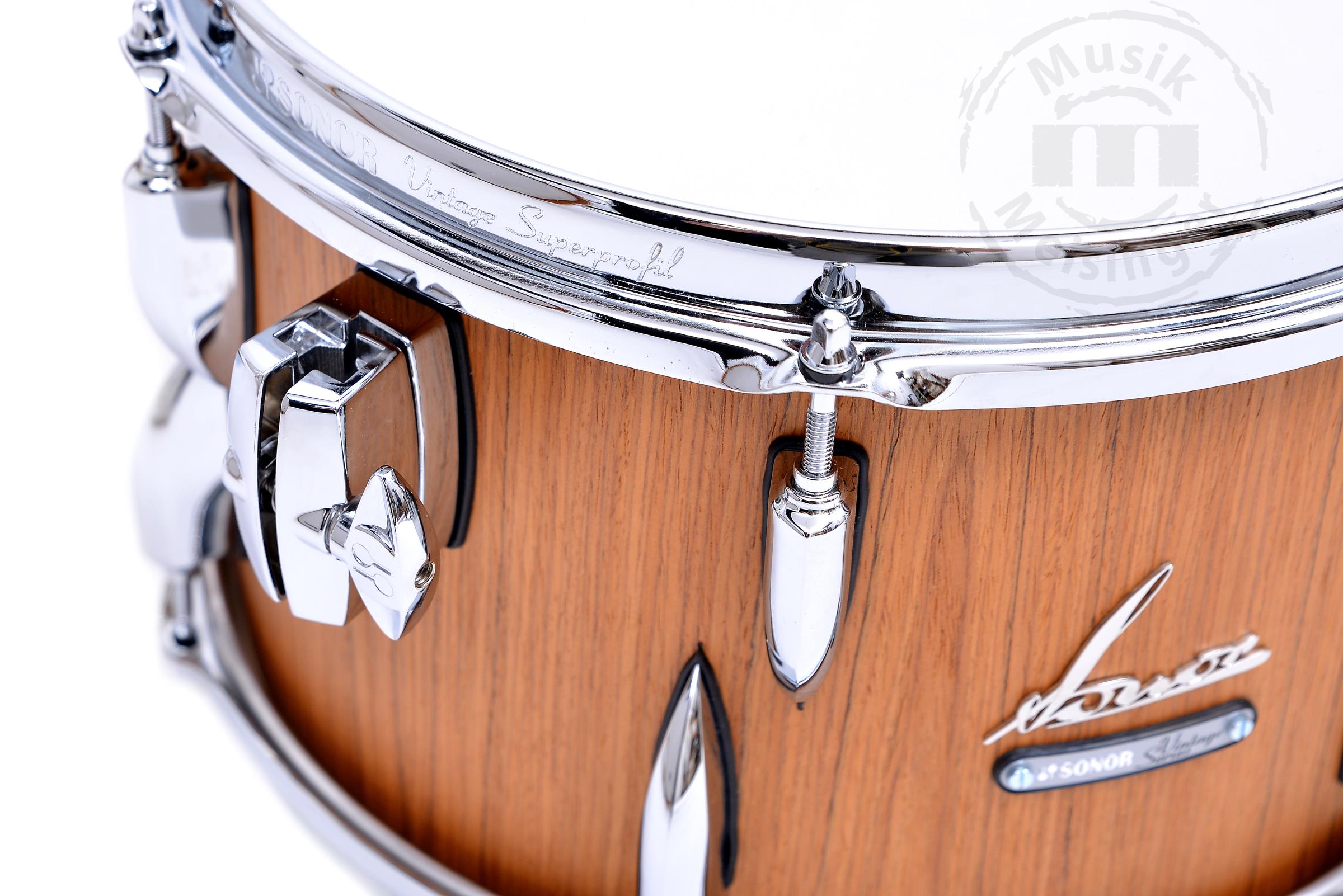 Sonor Vintage 18B/12TT/14FT Teak Seidenmatt