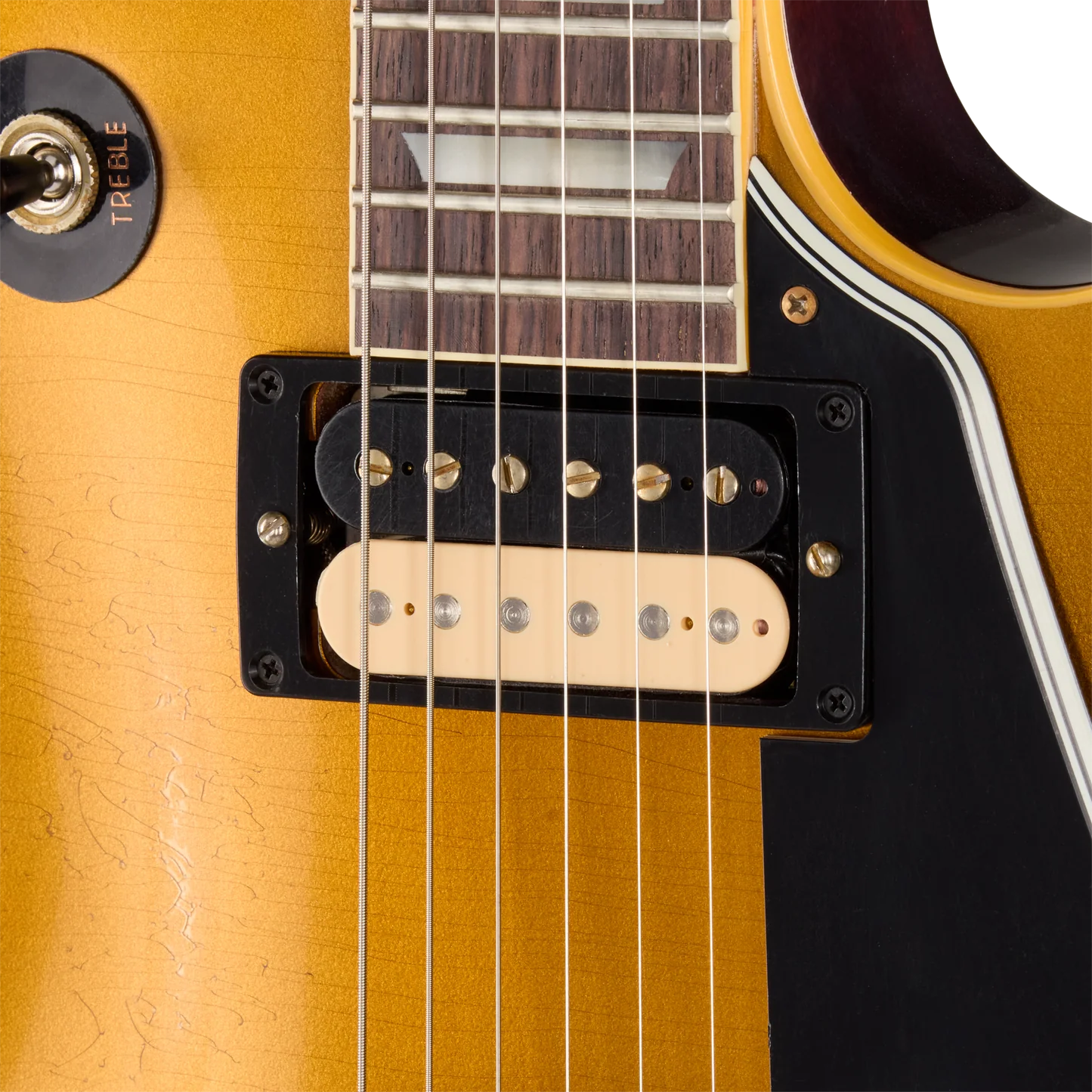 GIBSON 57 Les Paul Standard Goldtop Darkback Light Aged NH