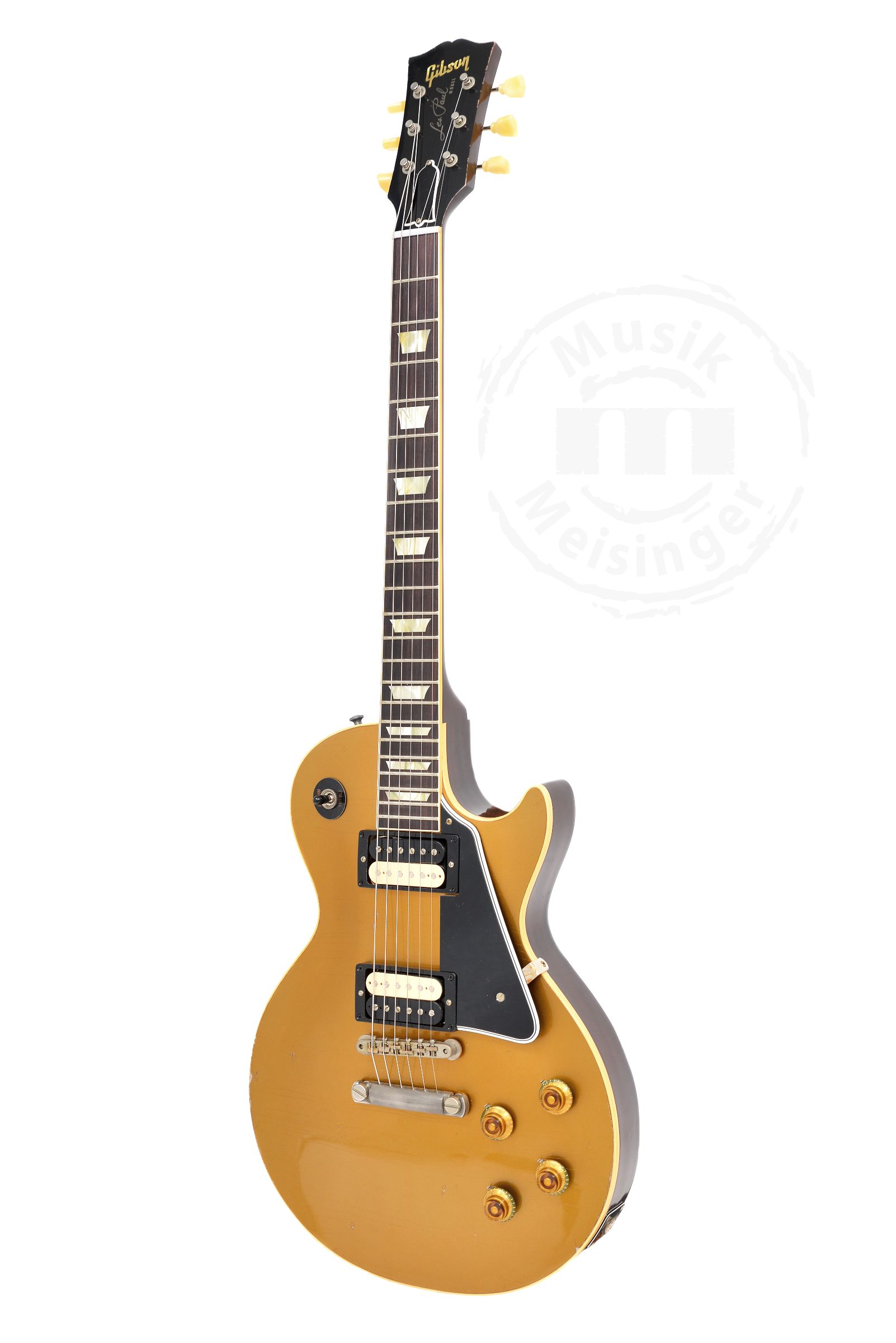 GIBSON 57 Les Paul Standard Goldtop Darkback Light Aged NH