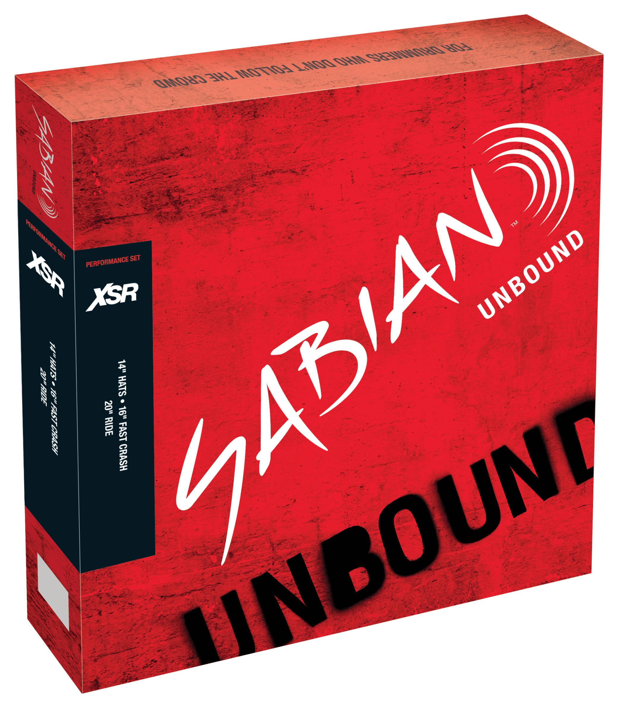 Sabian XSR Performance Set 20R/16C/14H