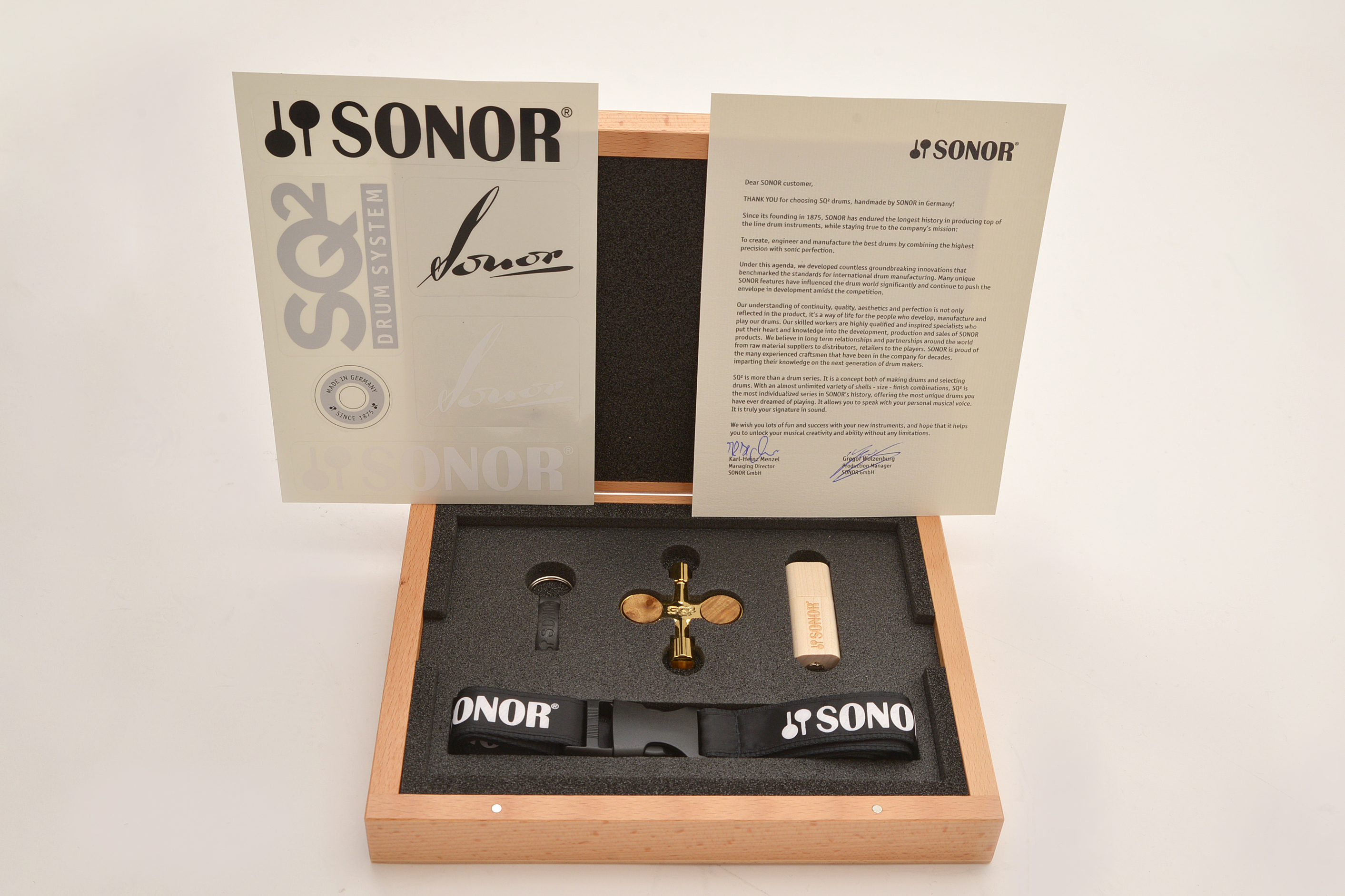 Sonor SQ2 Pre-Configured ST20 DS 147092887677-1 Dark Satin
