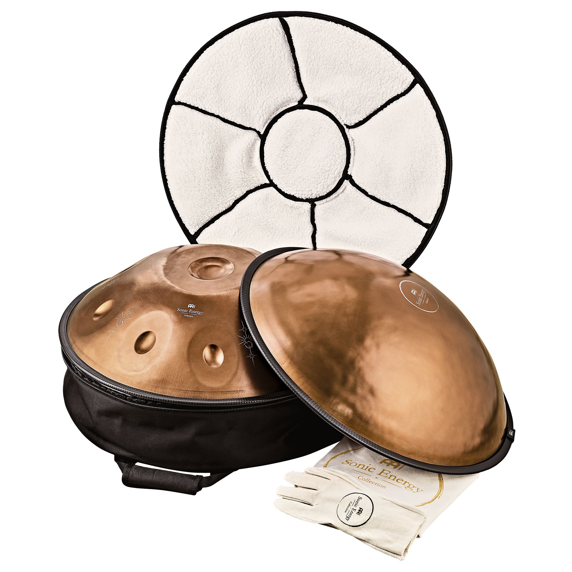 Meinl HPSTL93CU Handpan B2 Amara 432Hz  (9 Töne)