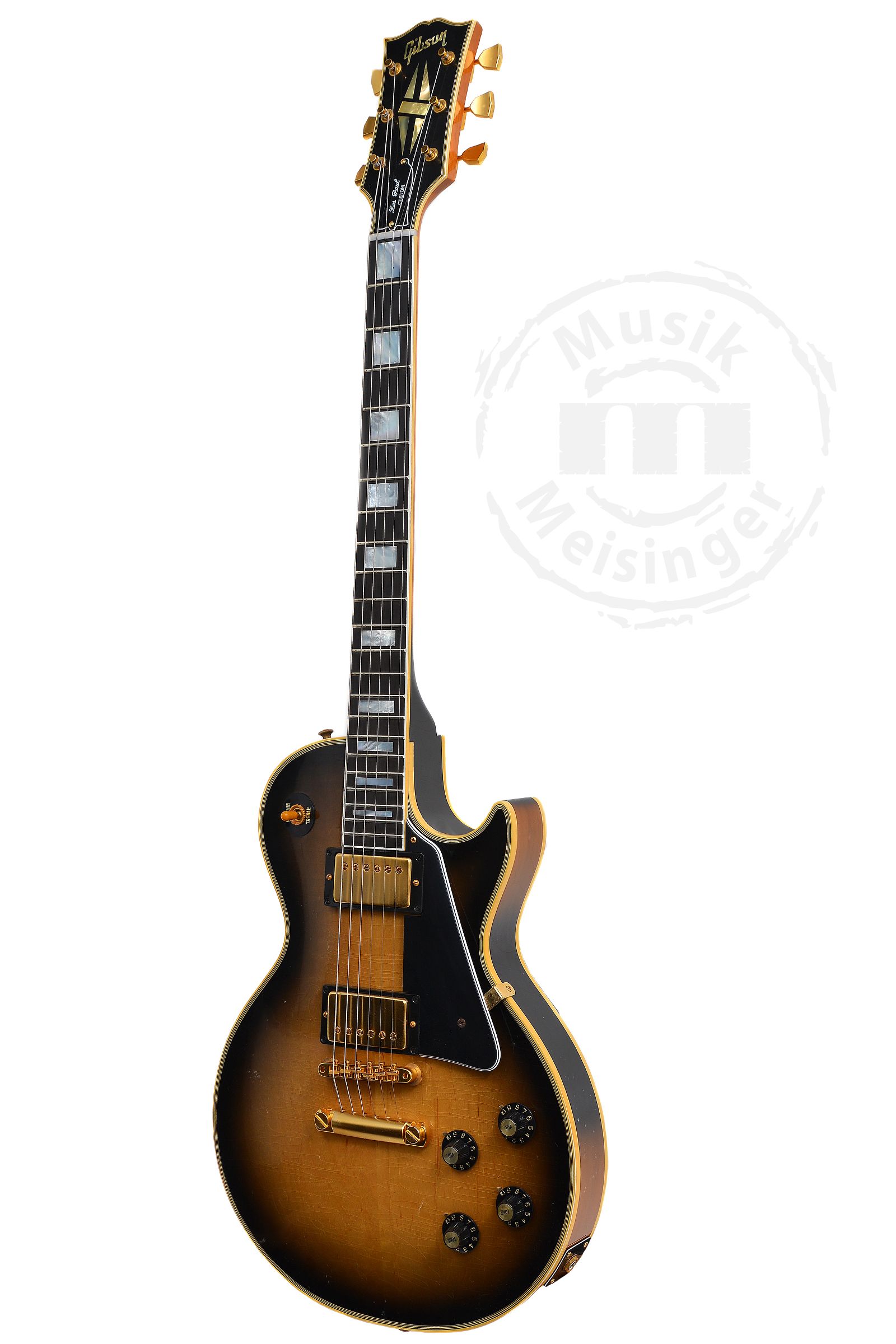 GIBSON 68 Les Paul Custom Argentine Grey Light Aged GH