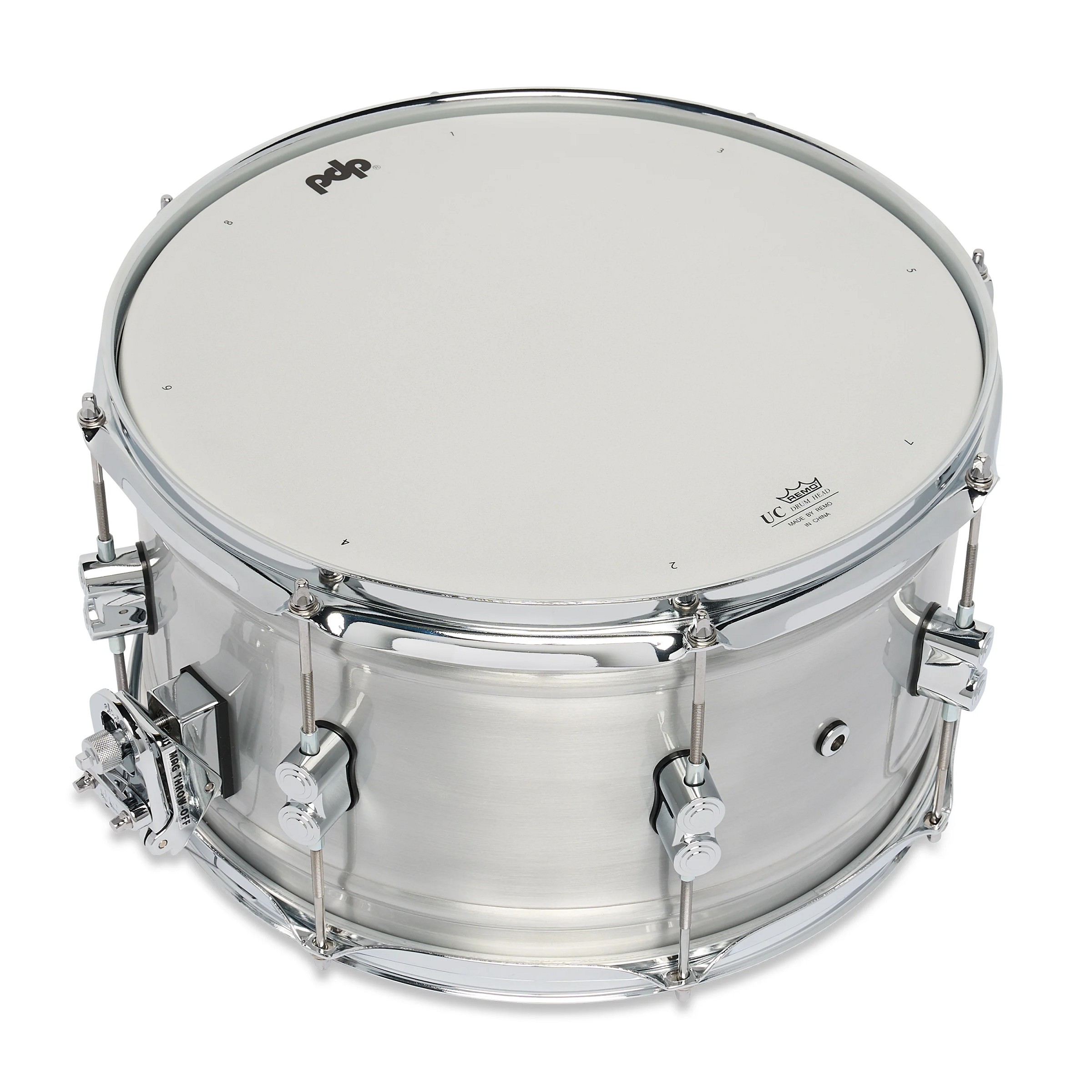 PDP Concept Brushed Alu Snare 14x8 PDP Concept Brushed Alu Snare 14x8