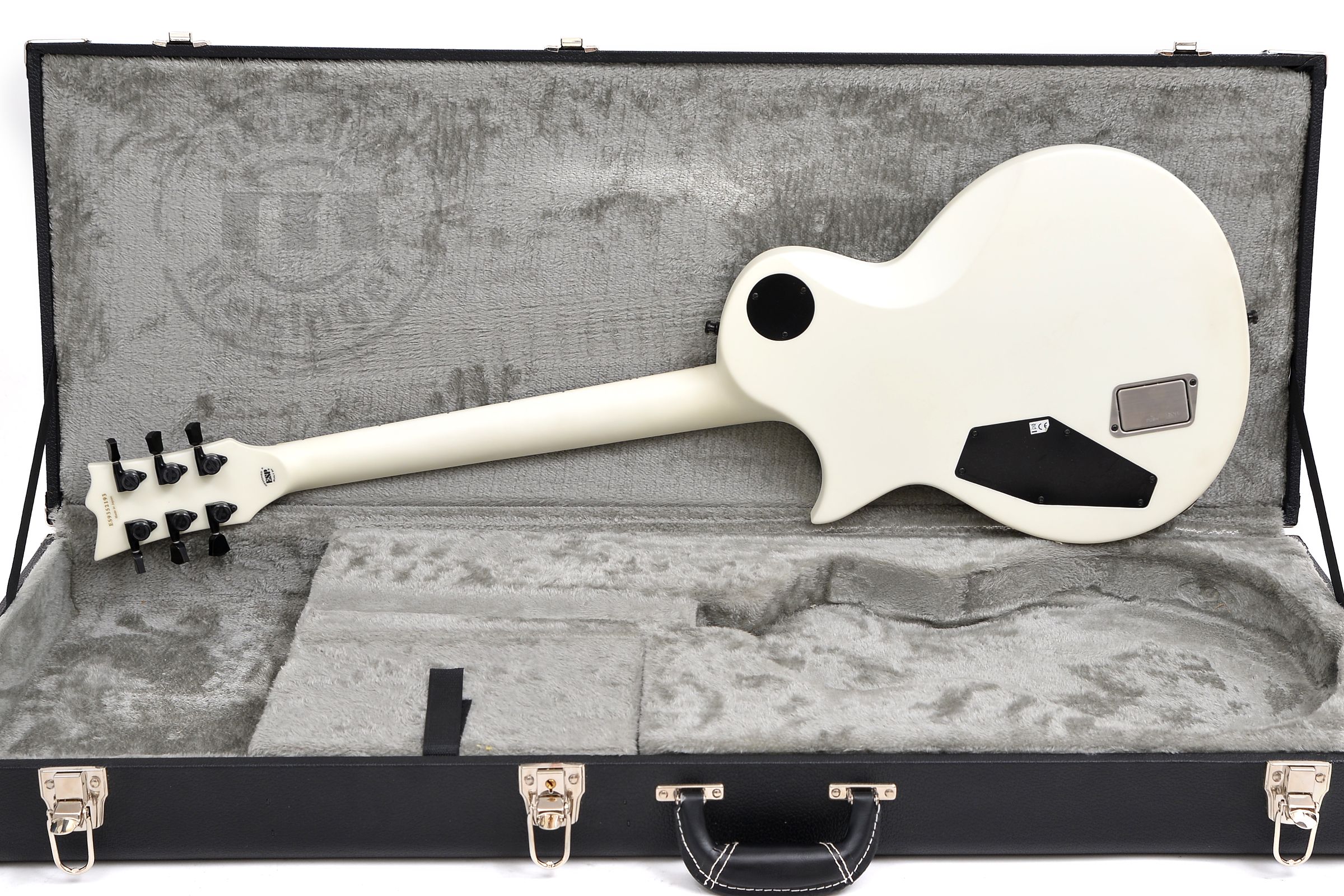 ESP E-II Eclipse Snow White Satin #GEBRAUCHT