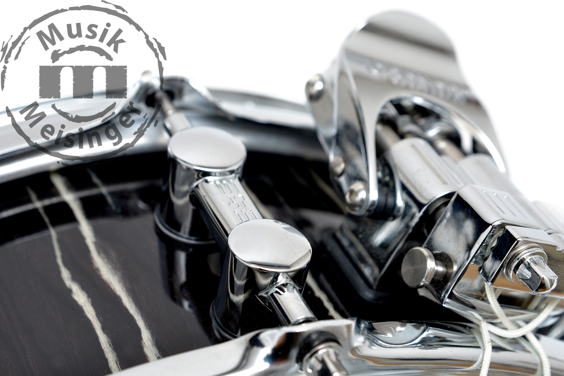 Sonor Prolite 12x5 Snare Ebony White Stripes