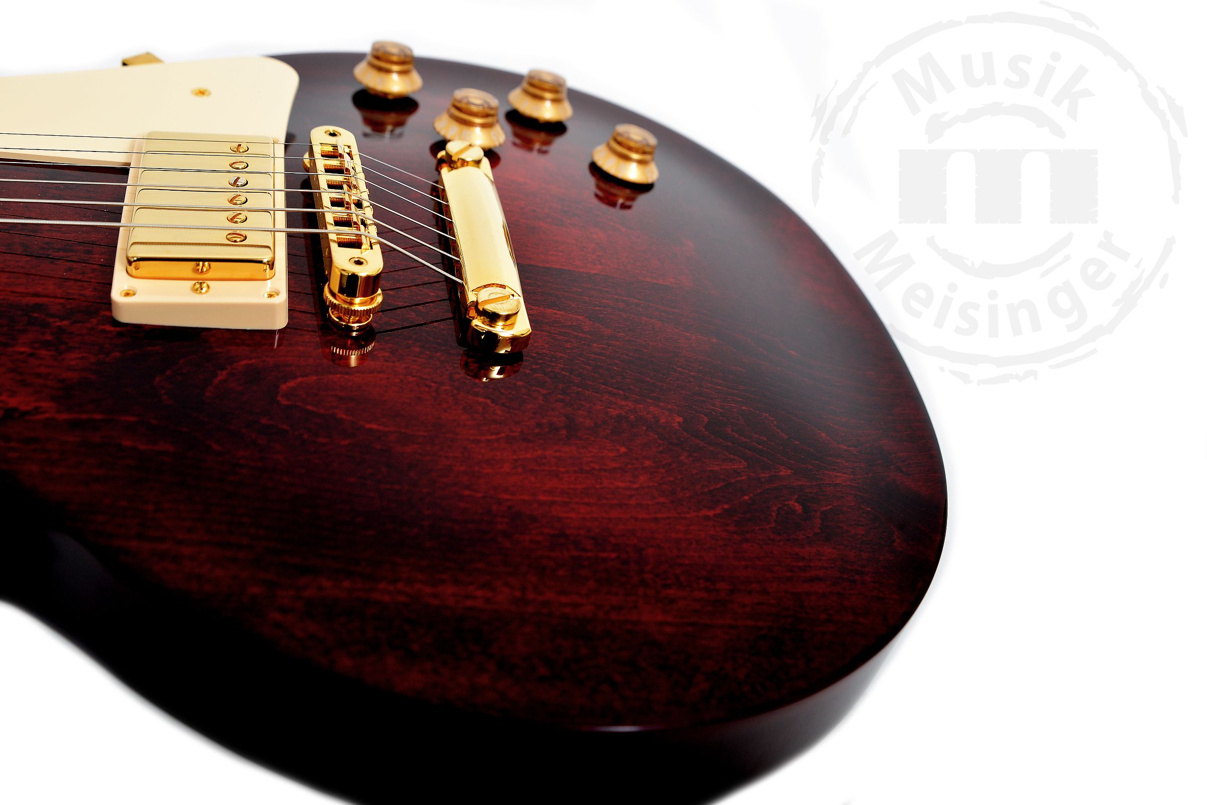 GIBSON Les Paul Studio Gold Hardware Wine Red