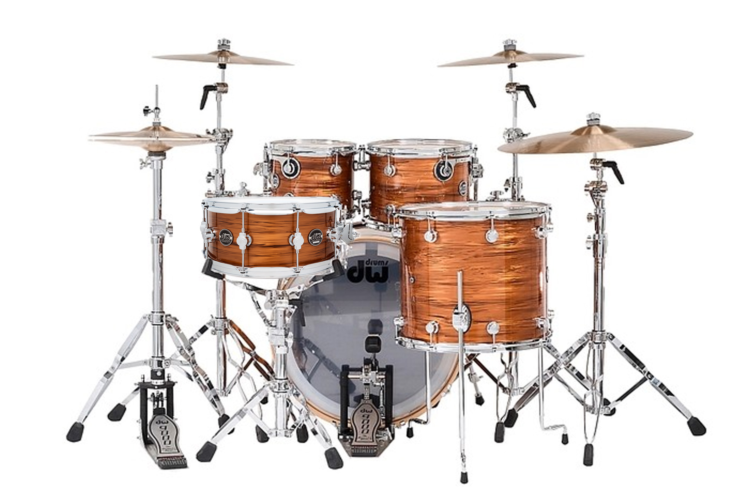 dw Performance Shellset 22B/10T/12T/16FT/14SD Tiger Eye