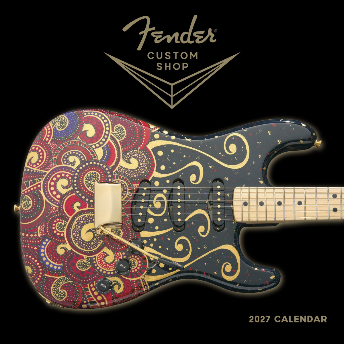 FENDER 2027 CUSTOM SHOP CALENDAR
