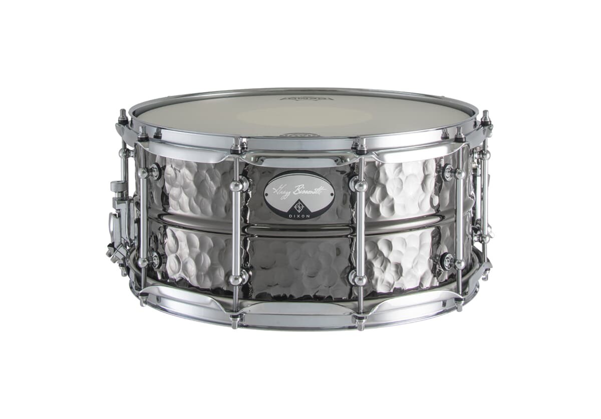 Dixon Snare 14x6,5 Hammered Brass Gregg Bissonette