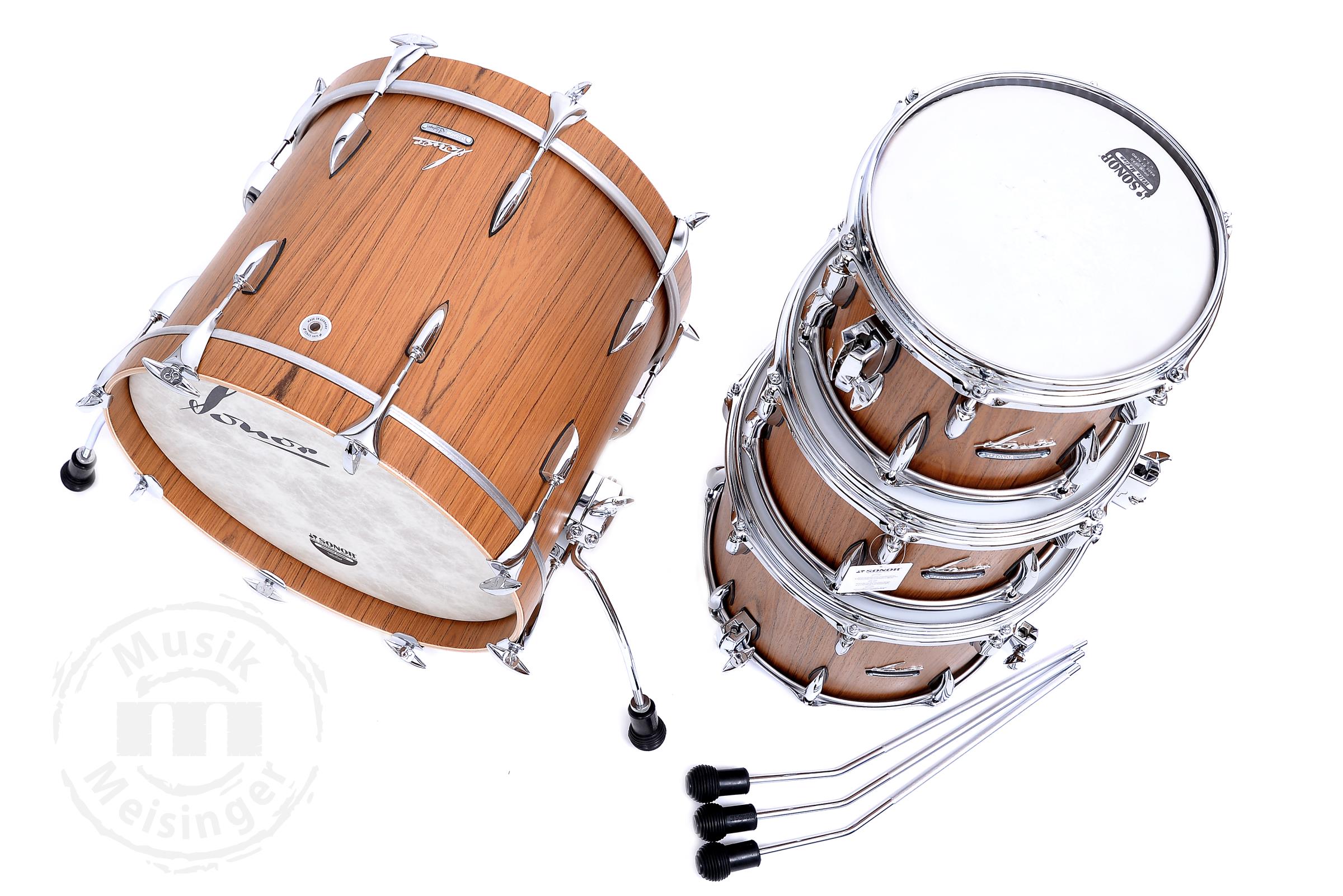 Sonor Vintage 18B/10TT/12TT/14FT Teak Seidenmatt Sonor Vintage 18B/10TT/12TT/14FT Teak Seidenmatt