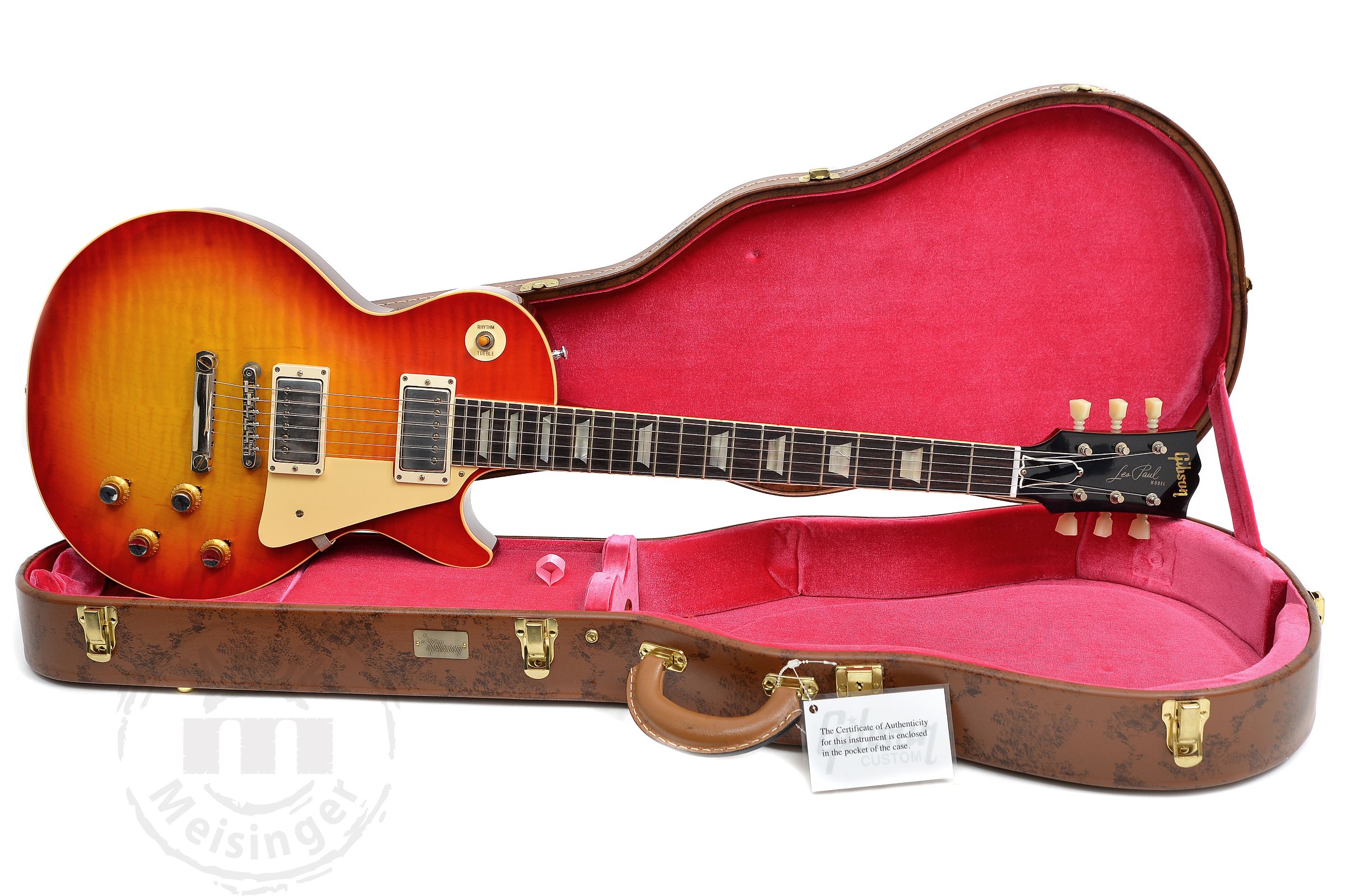 GIBSON 1960 Les Paul Standard Reissue VOS Washed Cherry Sunburst