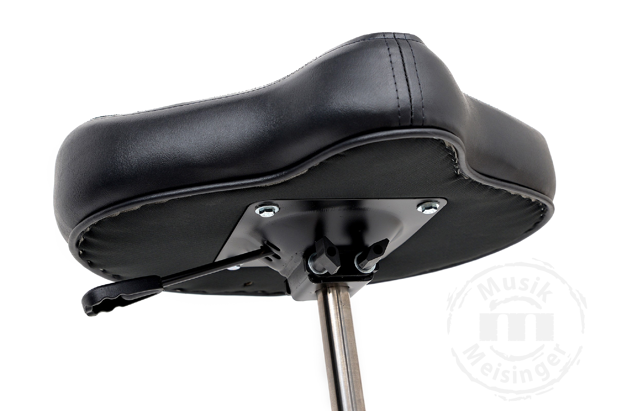 ROC-N-SOC Nitro Throne Sattel Retro Schwarz (extra hoch)
