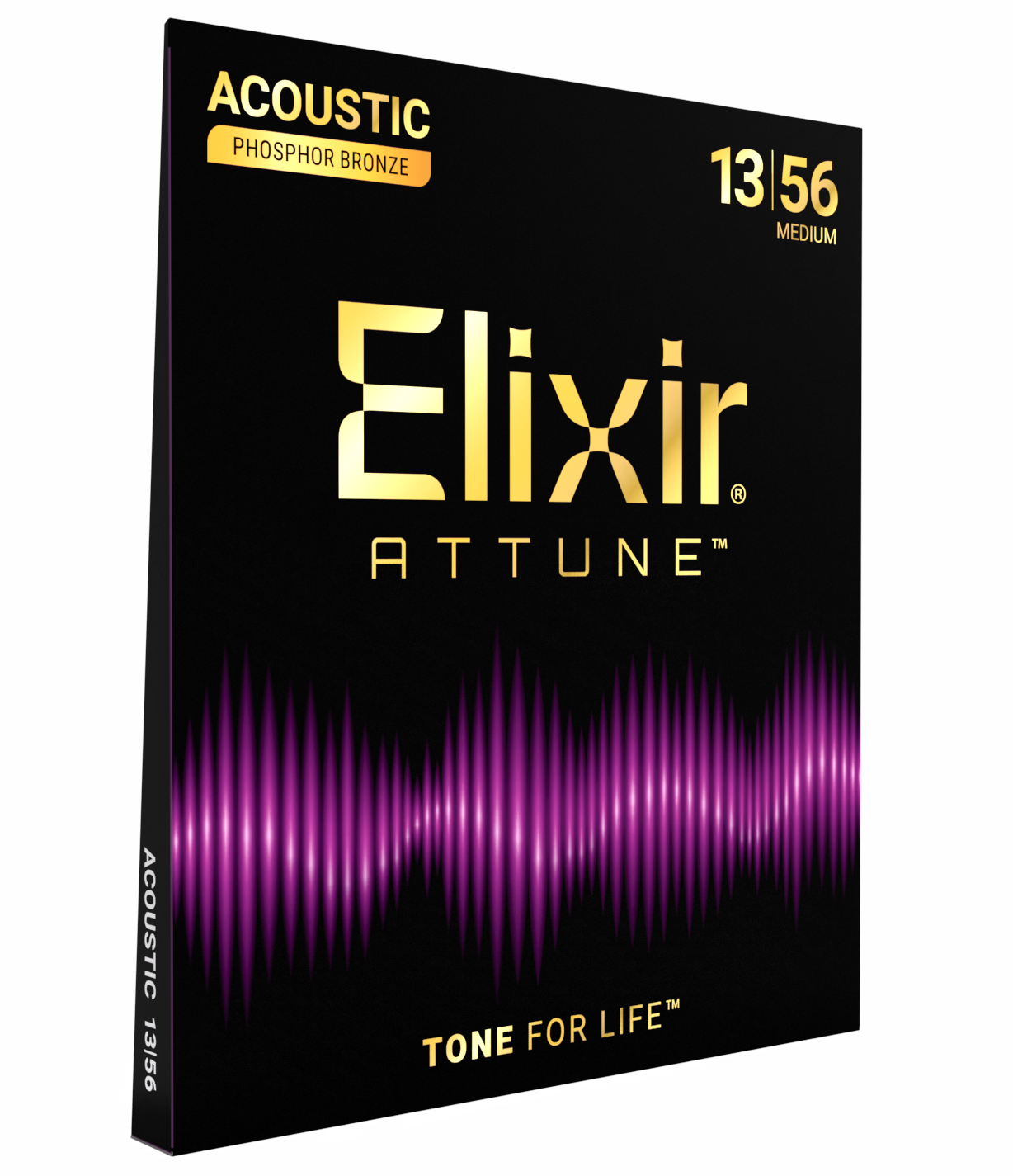 ELIXIR ATTUNE Medium Phosphor Bronze