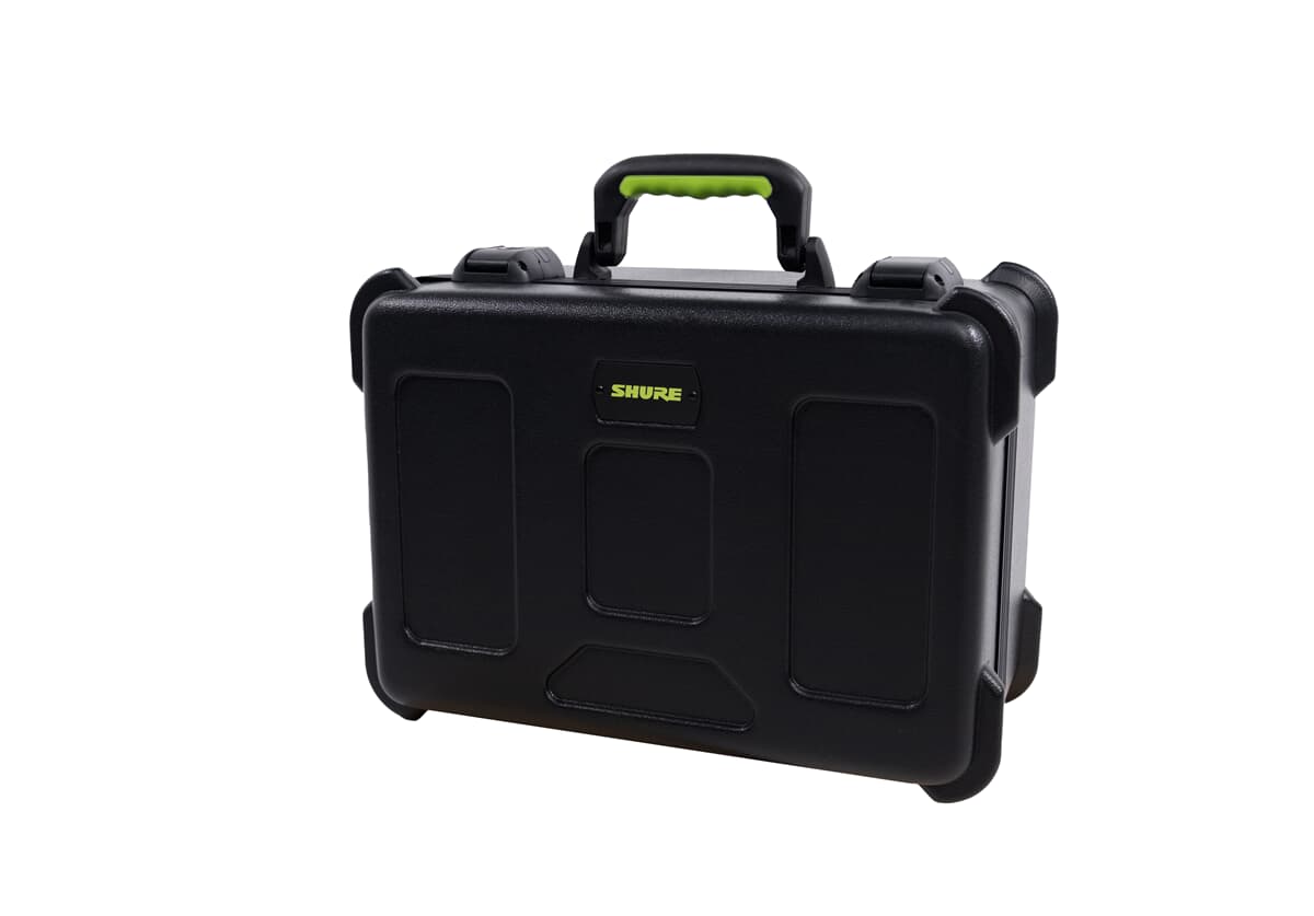 Shure SH-MICCASEW07 Kunststoffkoffer mit Verschlüssen