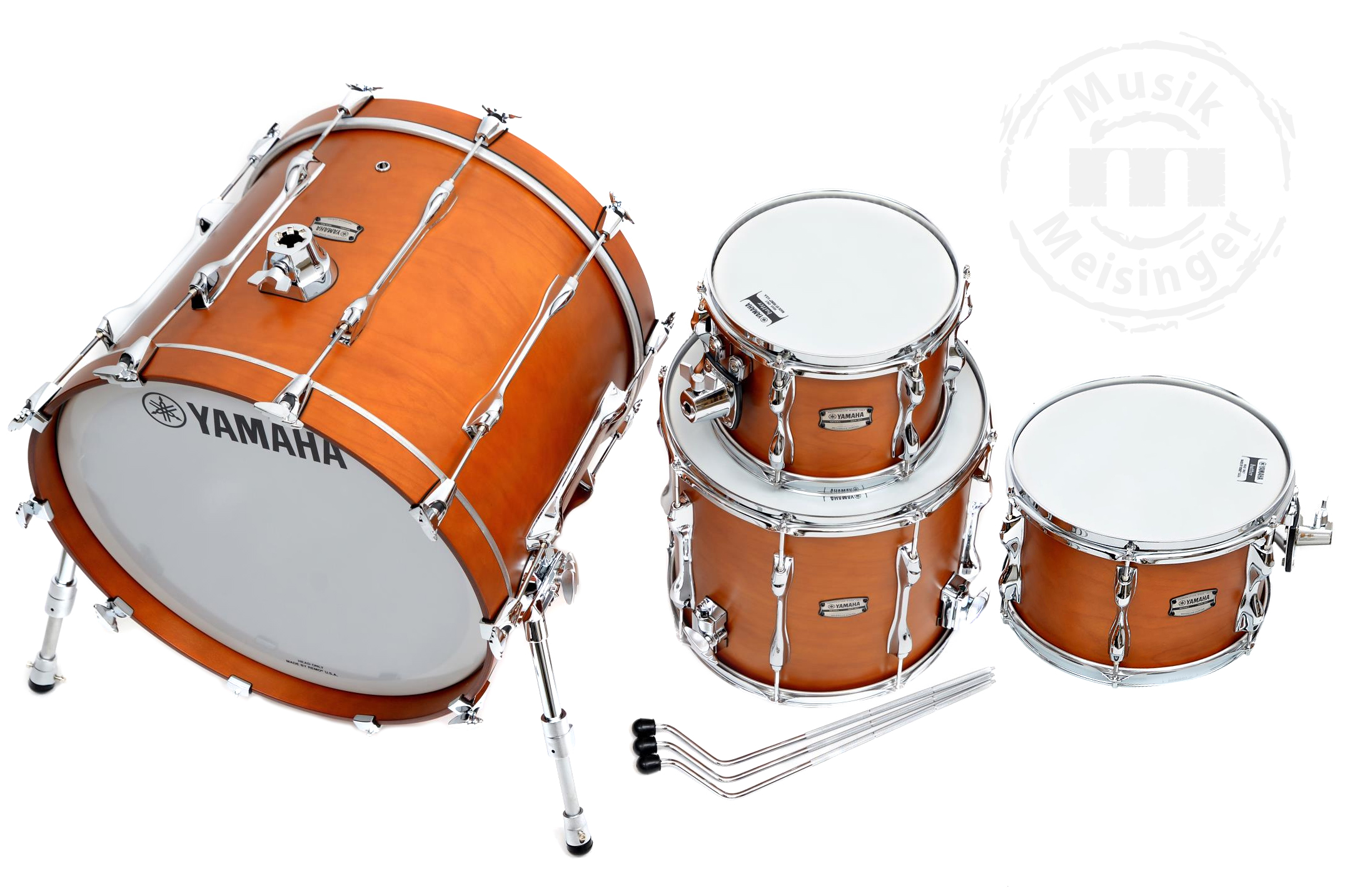 Yamaha Recording Custom 22B/10T/12T/16FT  Real Wood