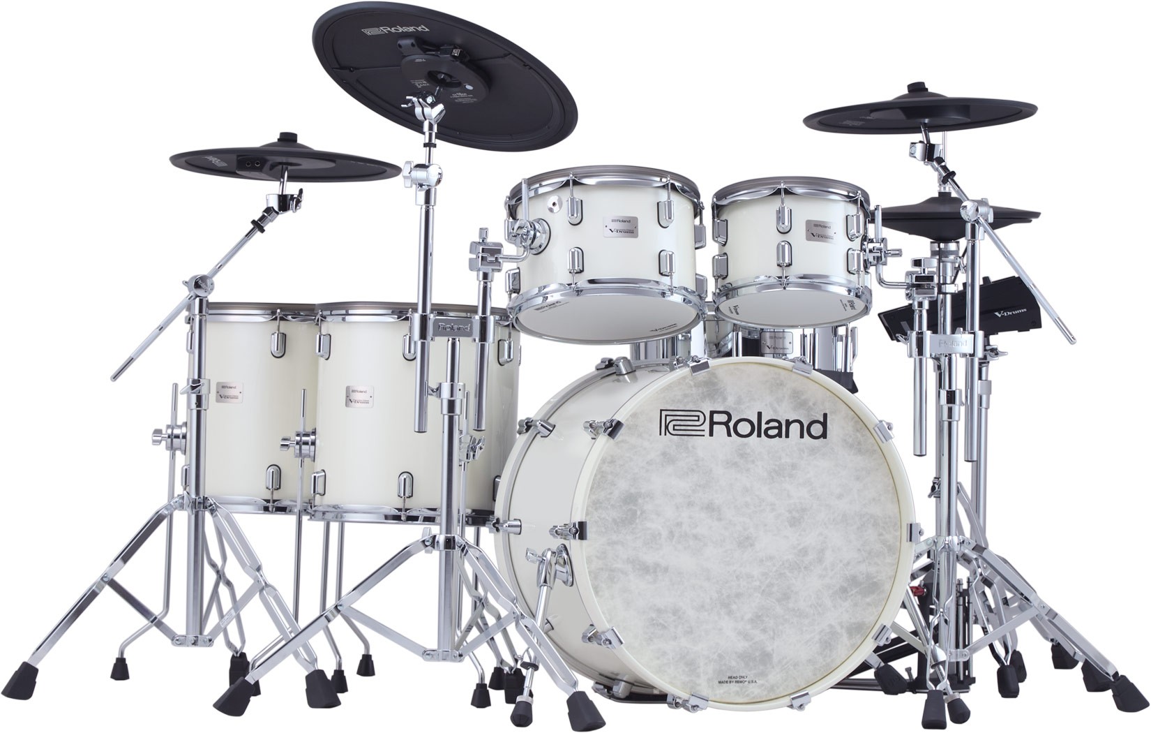 Roland VAD716-PW KIT E-Drum Set Pearl White