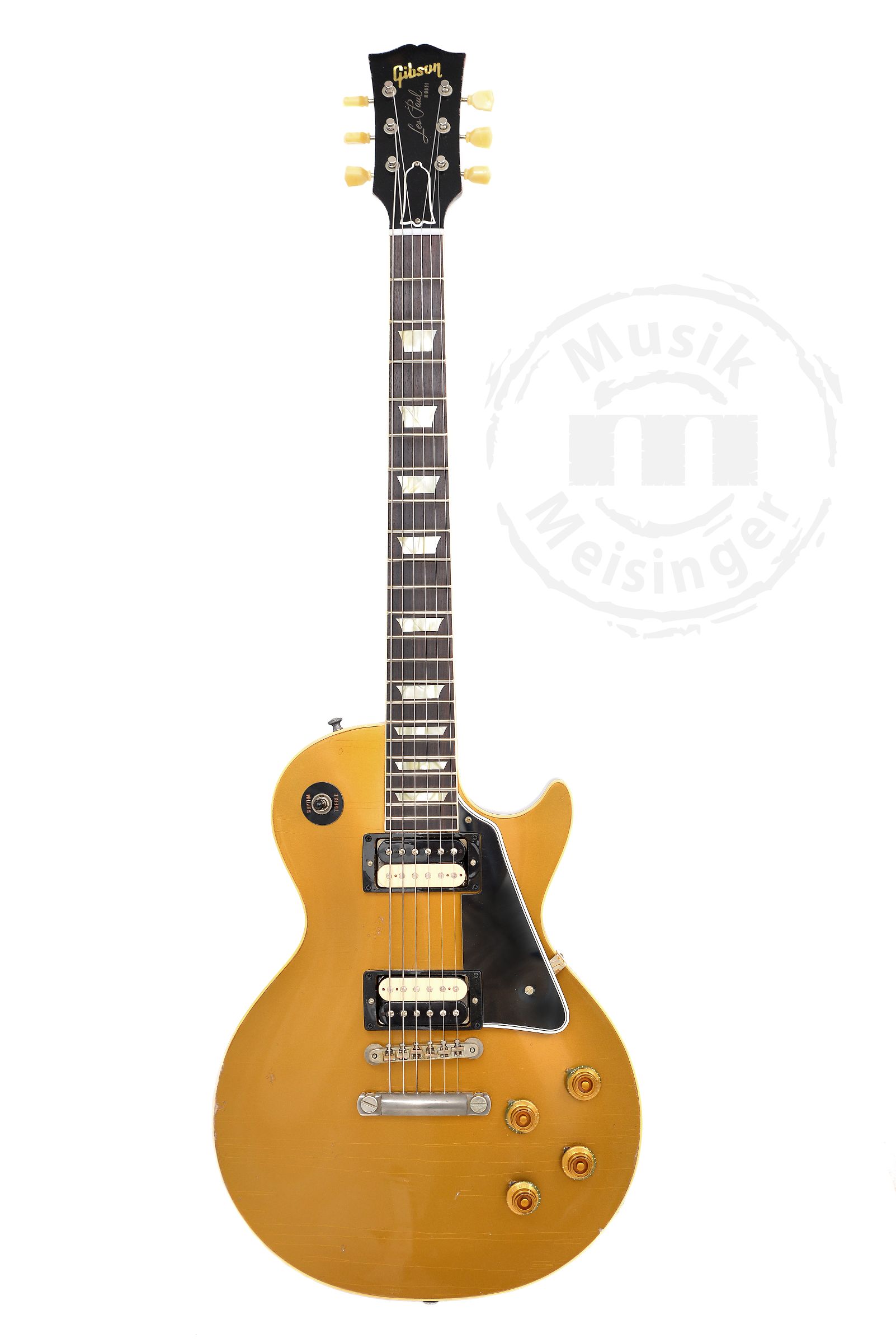 GIBSON 57 Les Paul Standard Goldtop Darkback Light Aged NH