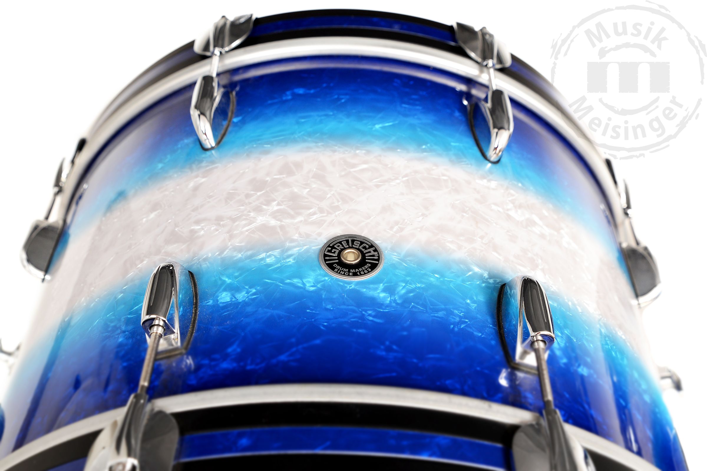 Gretsch USA Brooklyn 20BD/12TT/14FT Blue Burst Pearl Gretsch USA Brooklyn 20BD/12TT/14FT Blue Burst Pearl