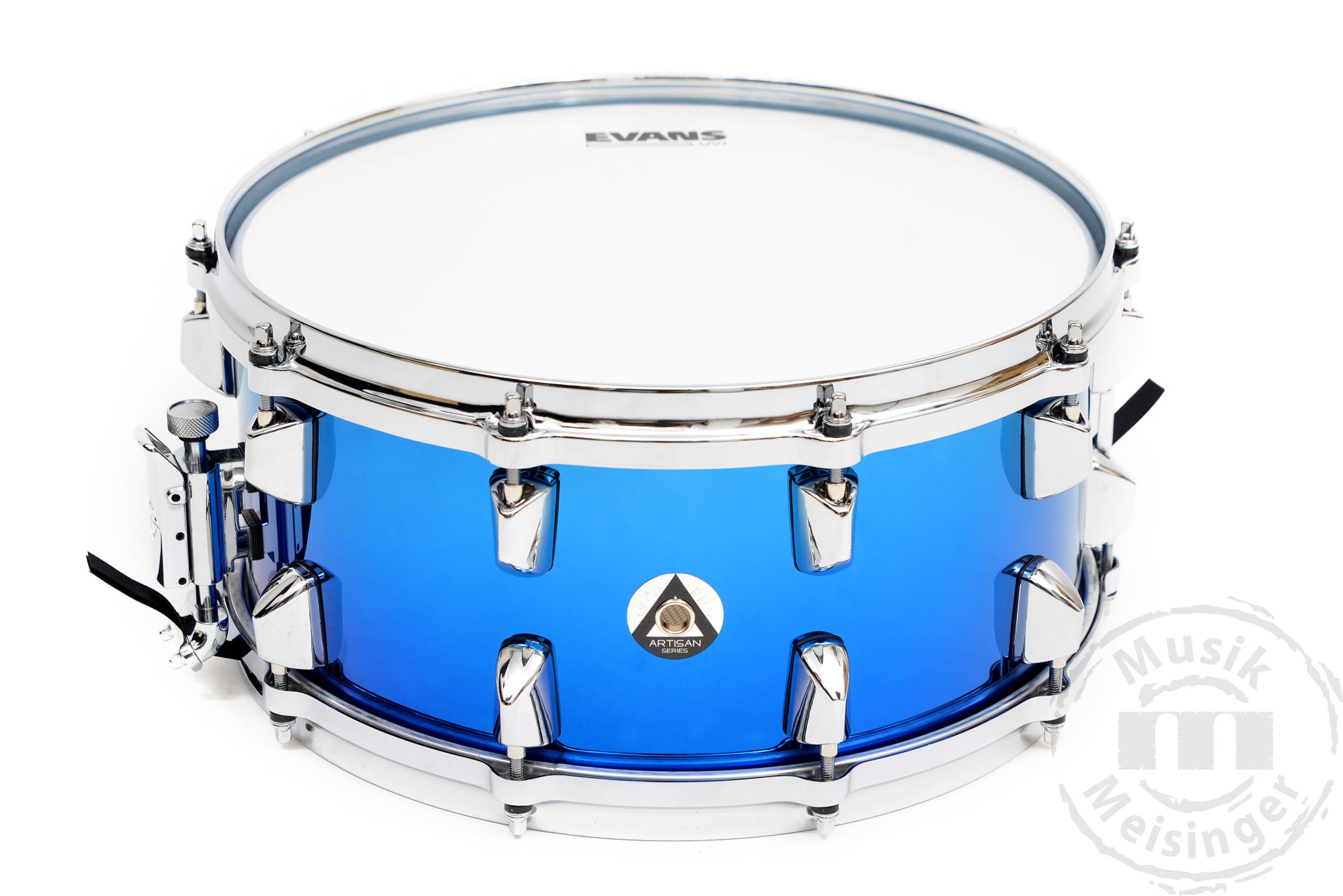 Dixon Artisan 14x6,5 Snare Blue Titanium Steel