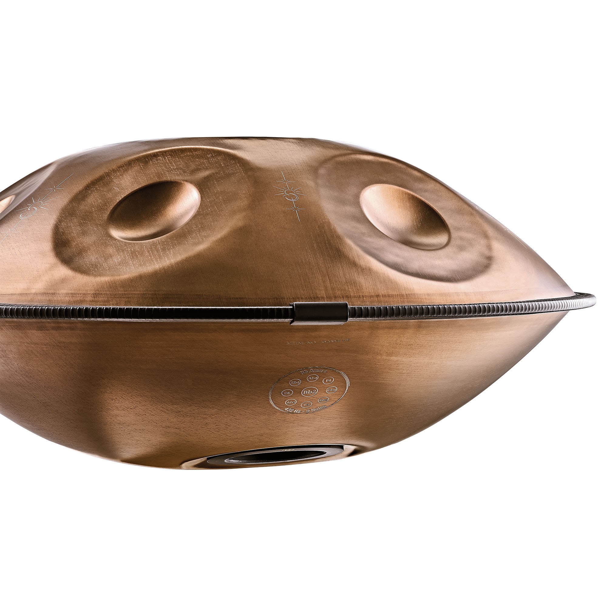 Meinl HPSTL93CU Handpan B2 Amara 432Hz (9 Töne) Meinl HPSTL93CU Handpan B2 Amara 432Hz (9 Töne)