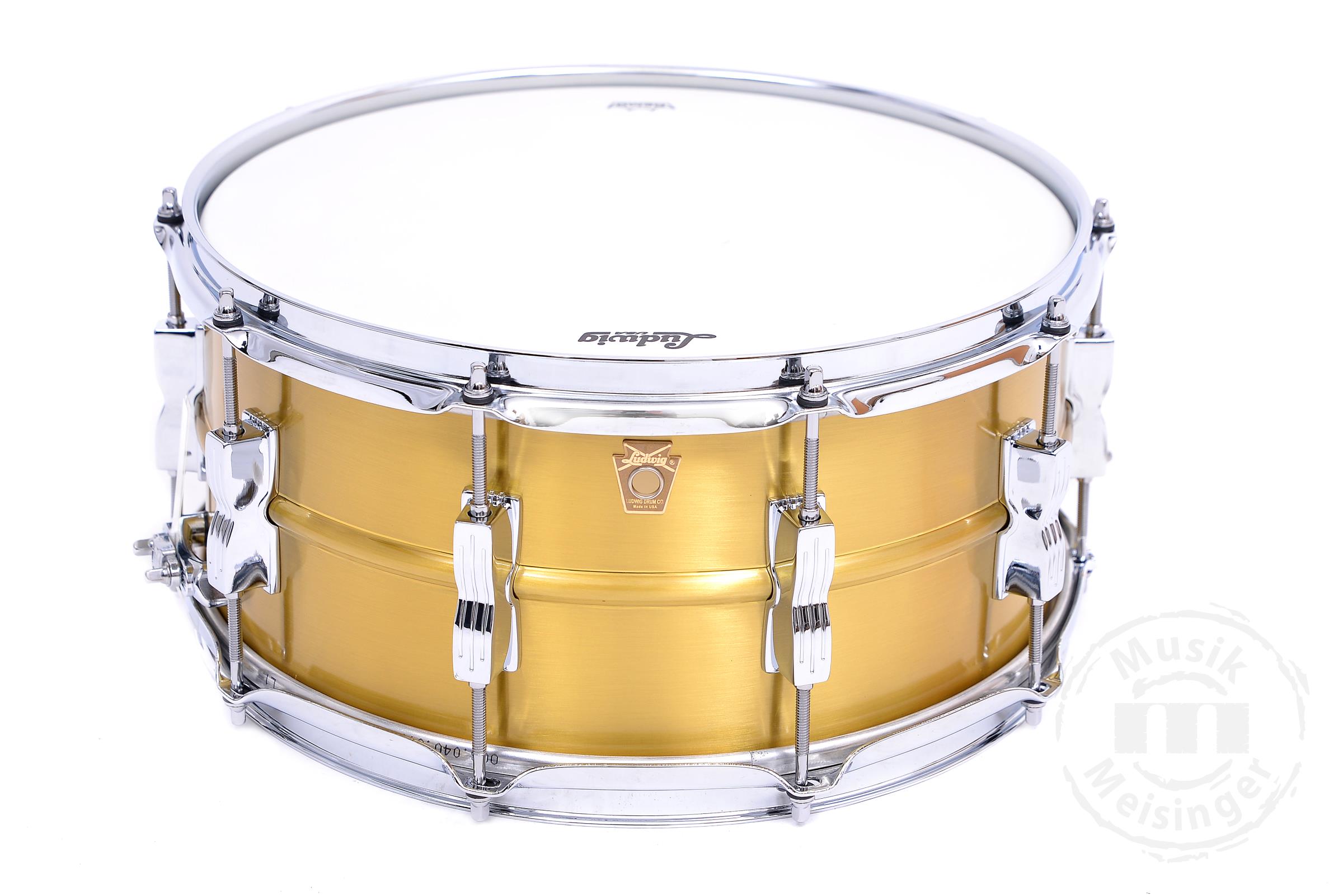 Ludwig LB654BM 14"x6,5" Acrolite Brass Snare