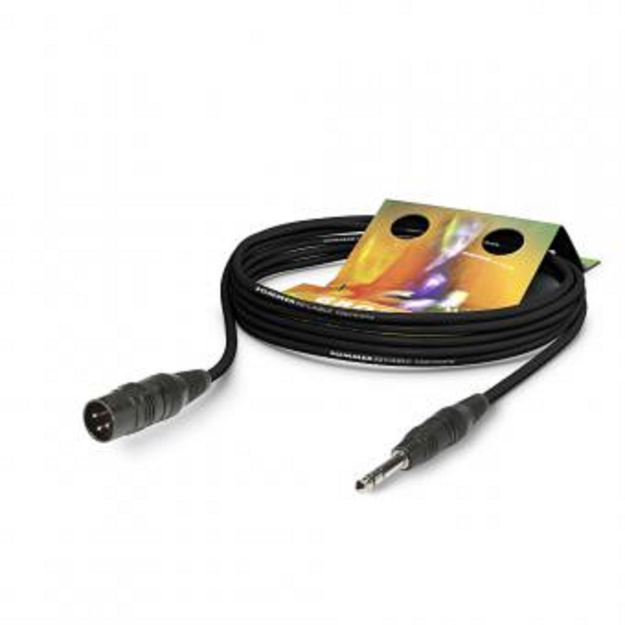 Sommer Cable SGDP XLRmMonoKl 6,3mm 3,0m sw