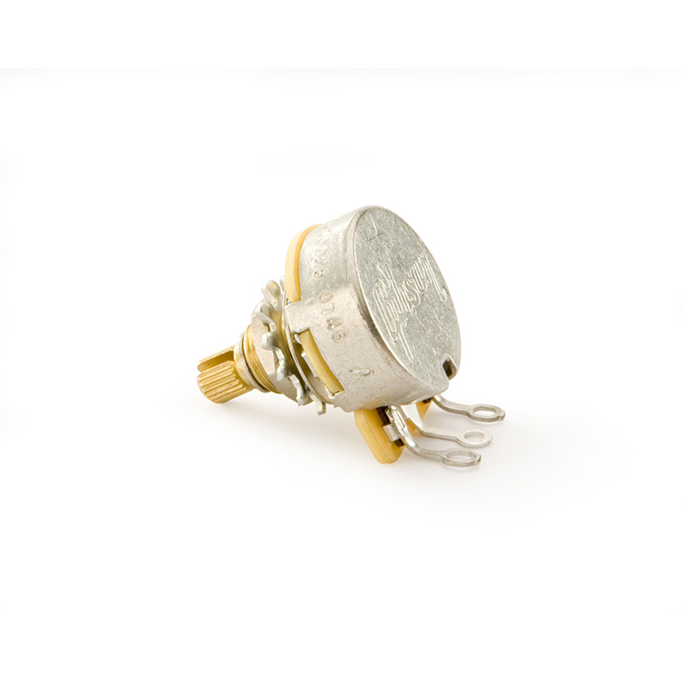 GIBSON 500k Ohm Audio Taper Potentiometer (kurzer Schaft)