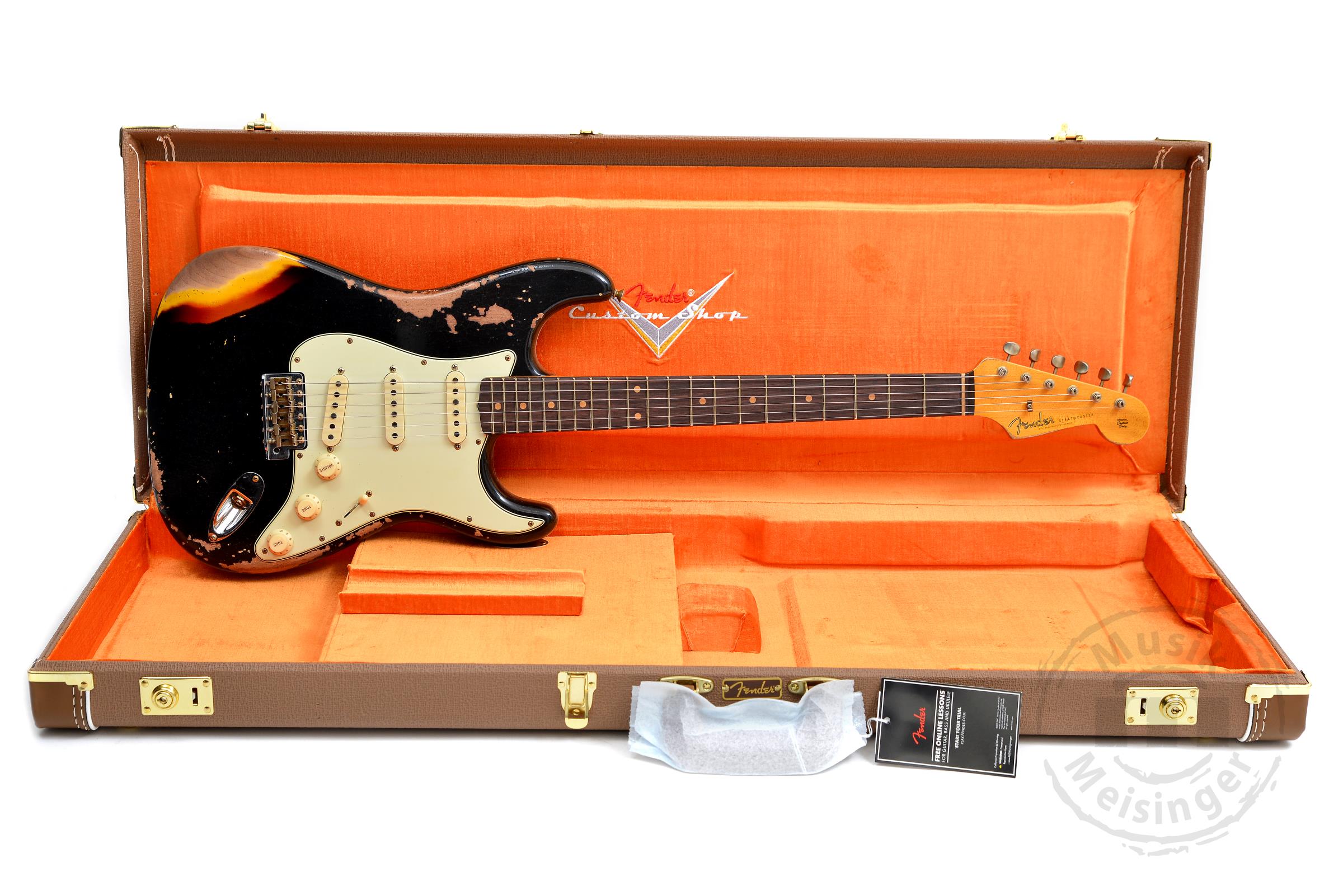 FENDER B3 60 STRAT HREL - ABLK/3TSB