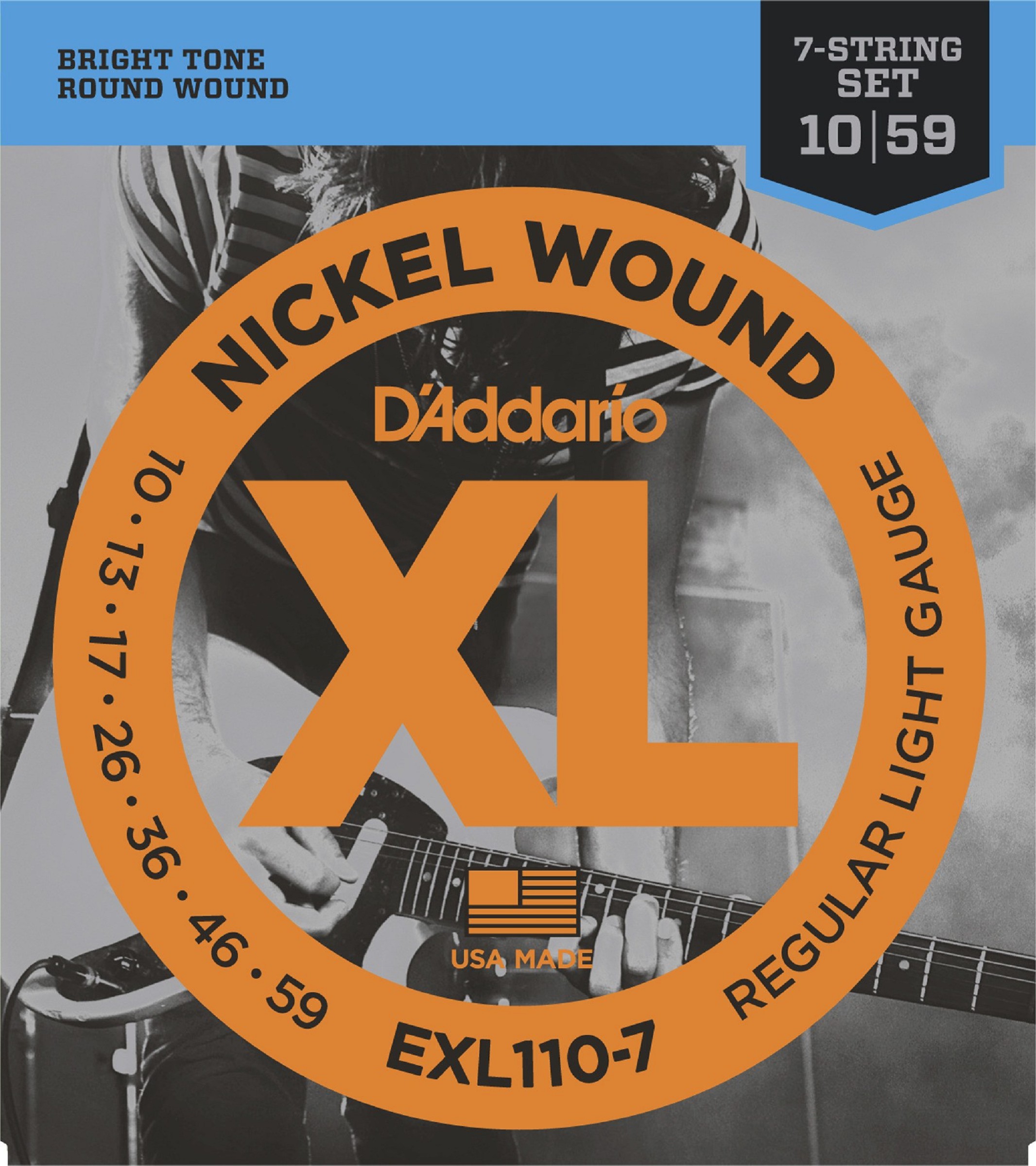 DAddario EXL110-7