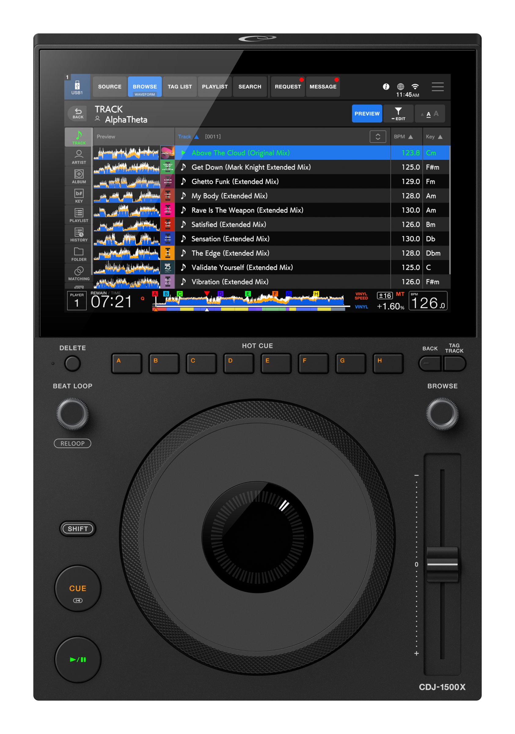 AlphaTheta CDJ 1500X