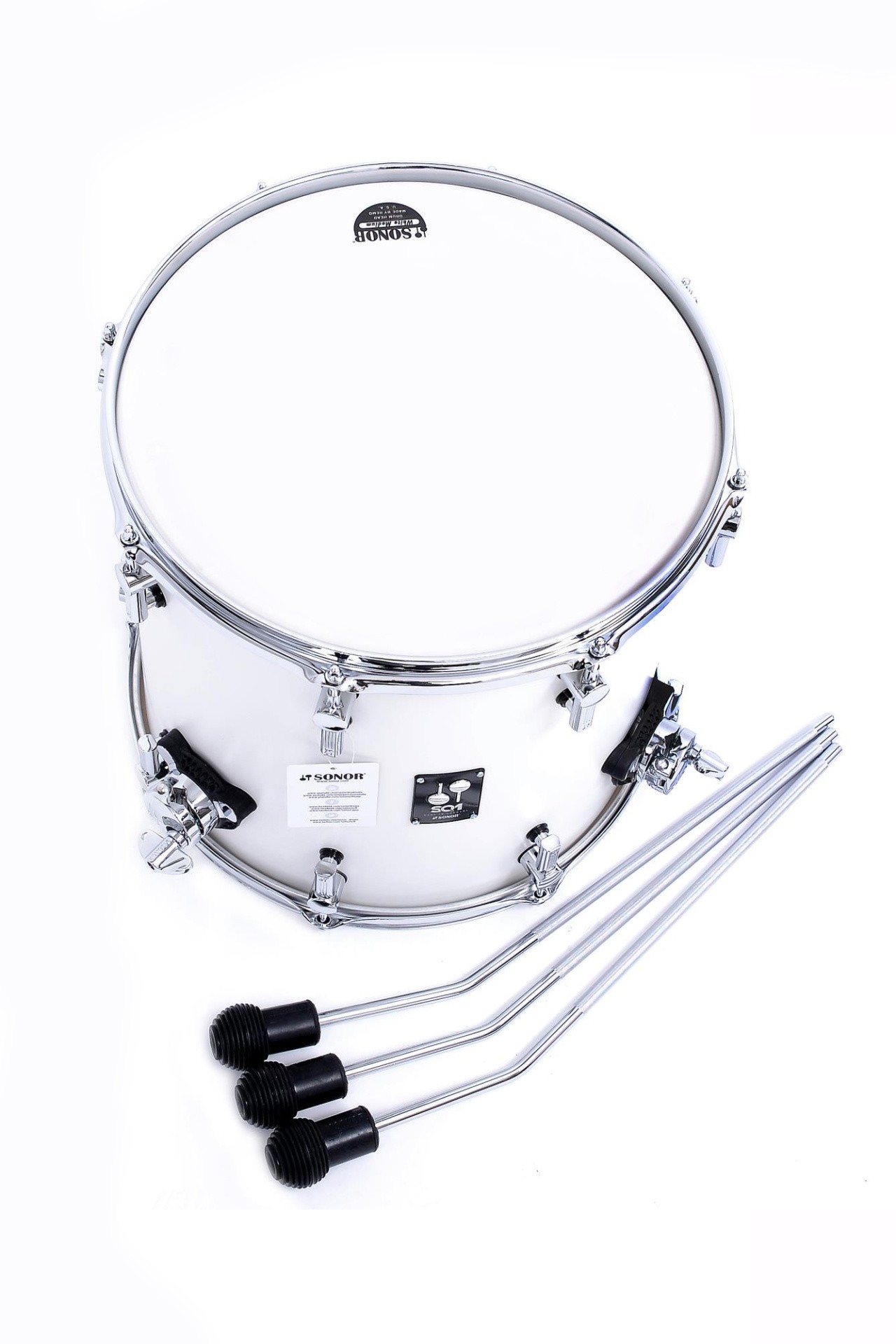 Sonor SQ1 18x17 Floortom Satin Pure White