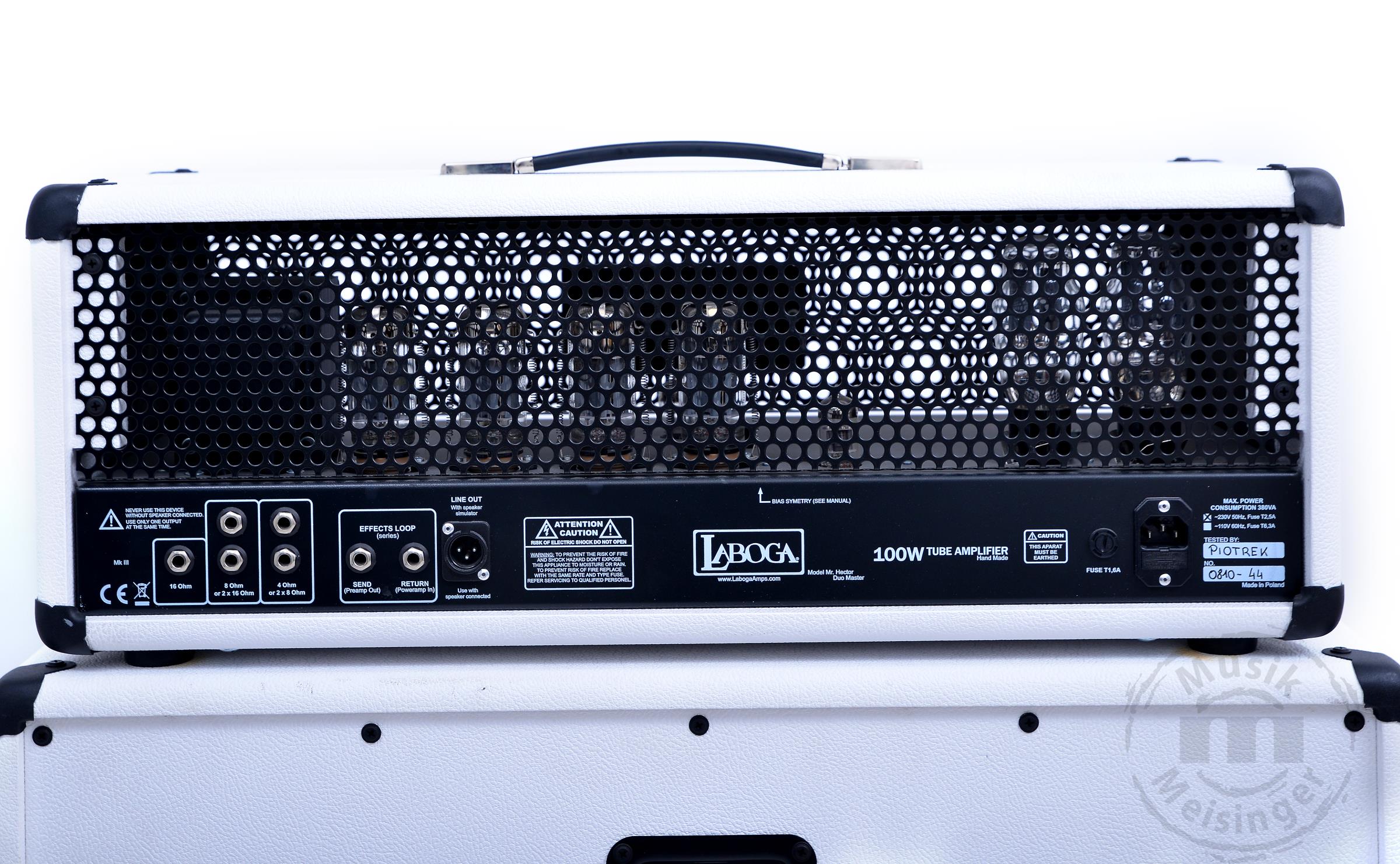 LABOGA Mr Hector MKII White #HALFSTACK #ABVERKAUF