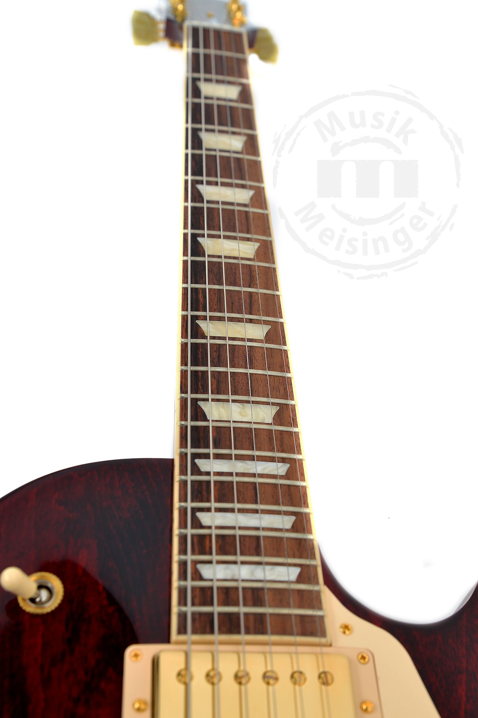GIBSON Les Paul Studio Gold Hardware Wine Red