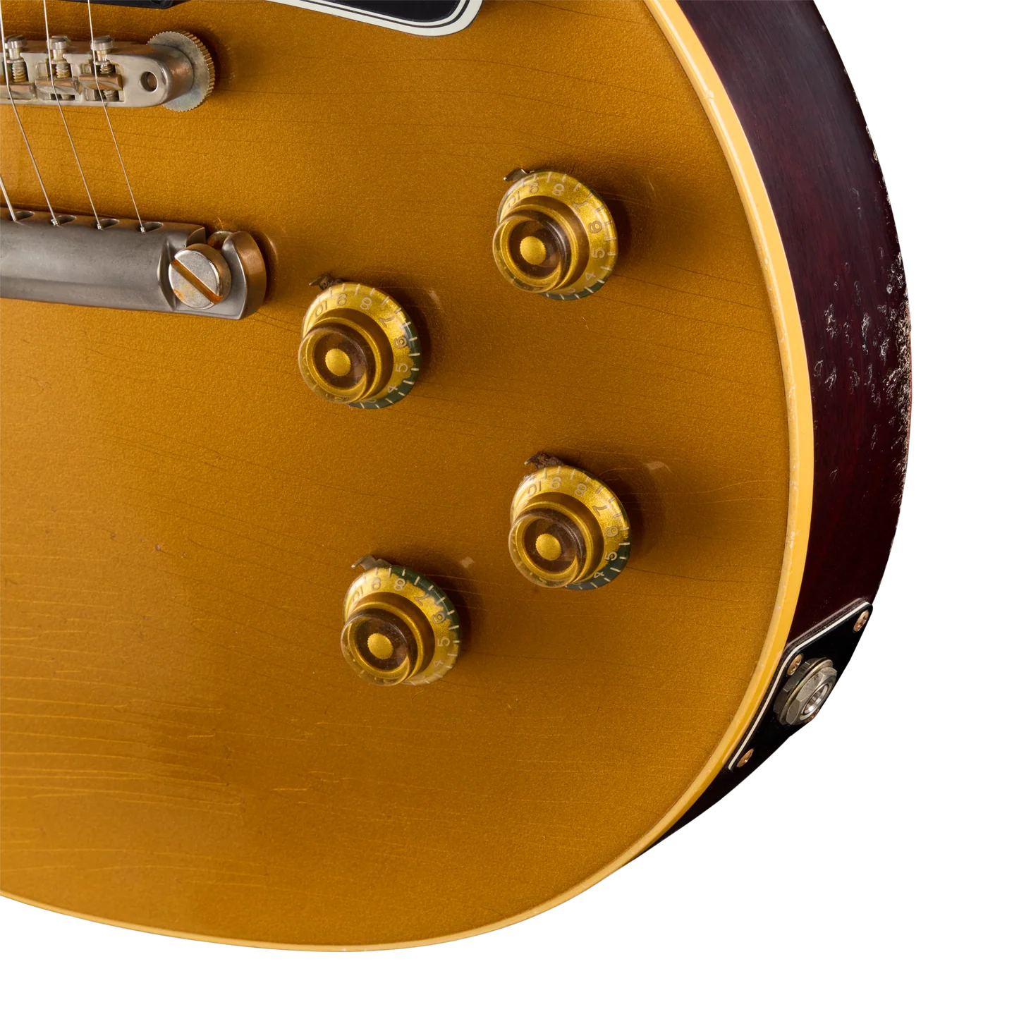 GIBSON 57 Les Paul Standard Goldtop Darkback Light Aged NH