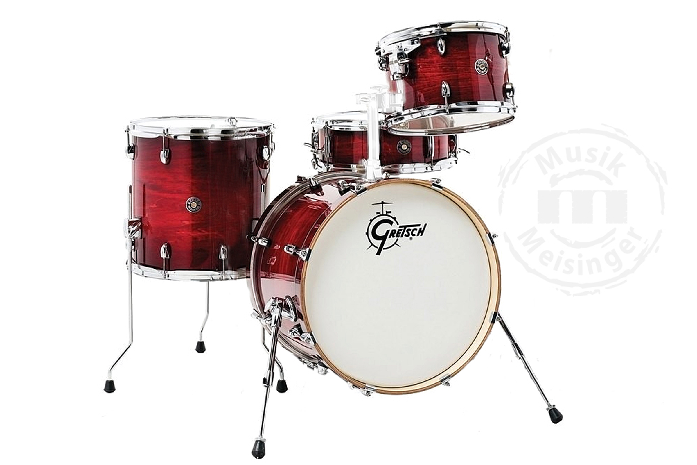 Gretsch Catalina Club 24BD/13T/16FT/14SD Gloss Crimson Burst