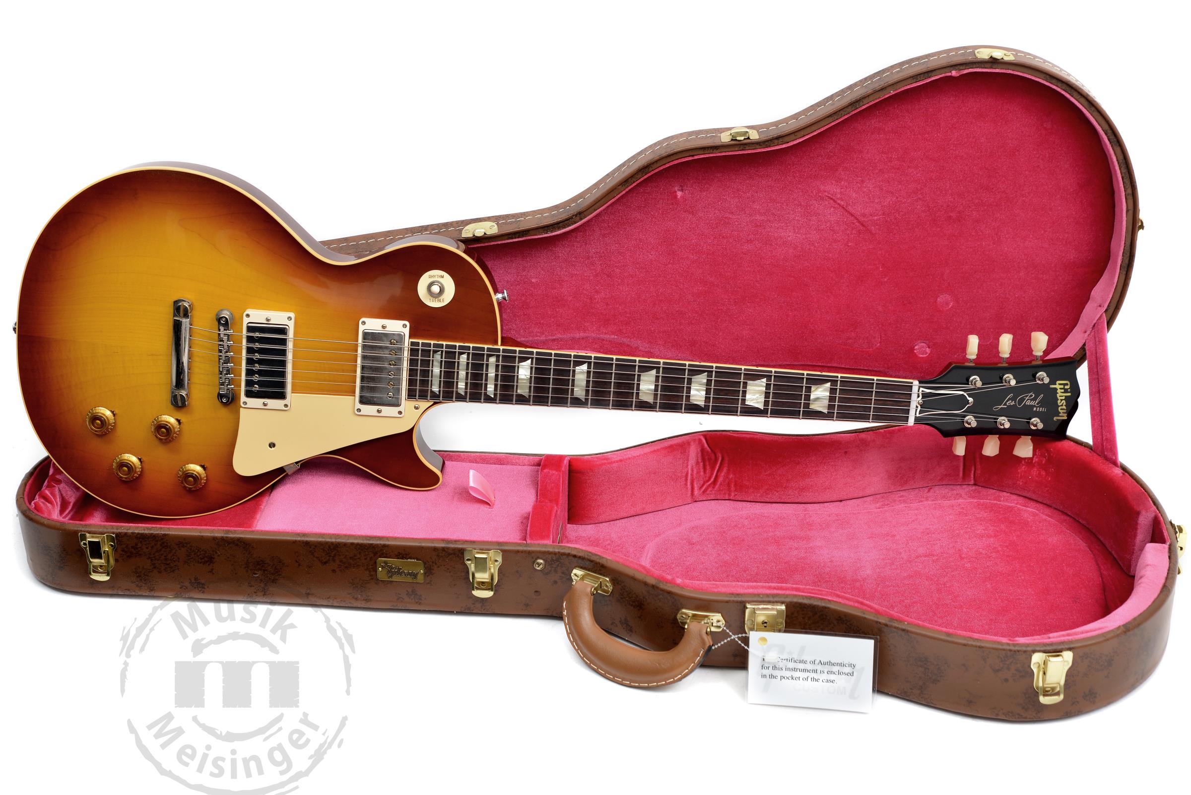 GIBSON 1958 Les Paul Standard Reissue VOS Ice Tea Burst