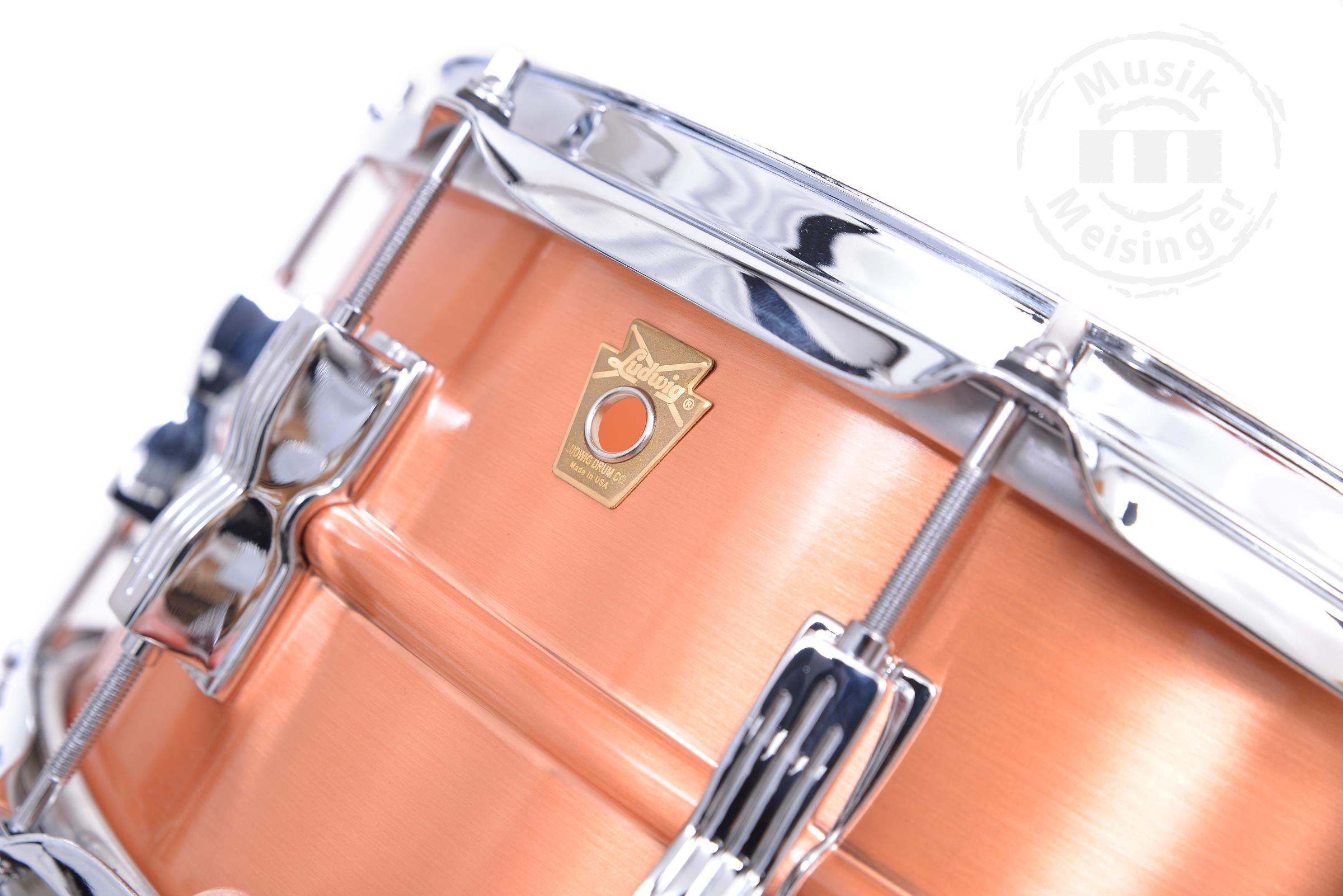 Ludwig LC654BM 14"x6,5" Acrolite Copper Snare